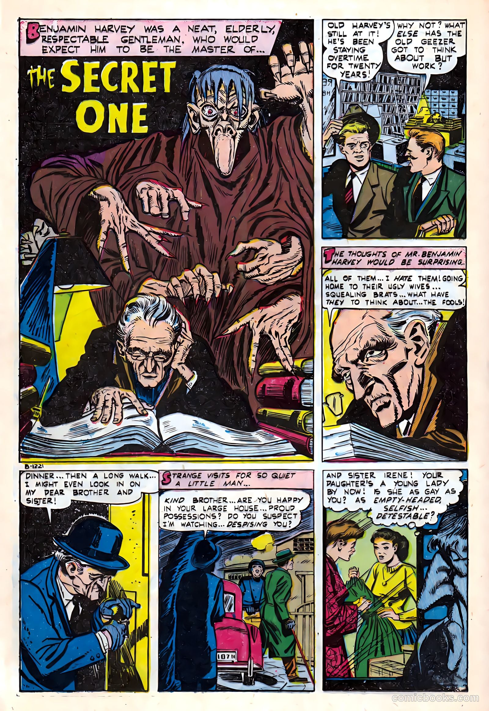 Out of the Shadows #6 (1952) — page 12 of 36