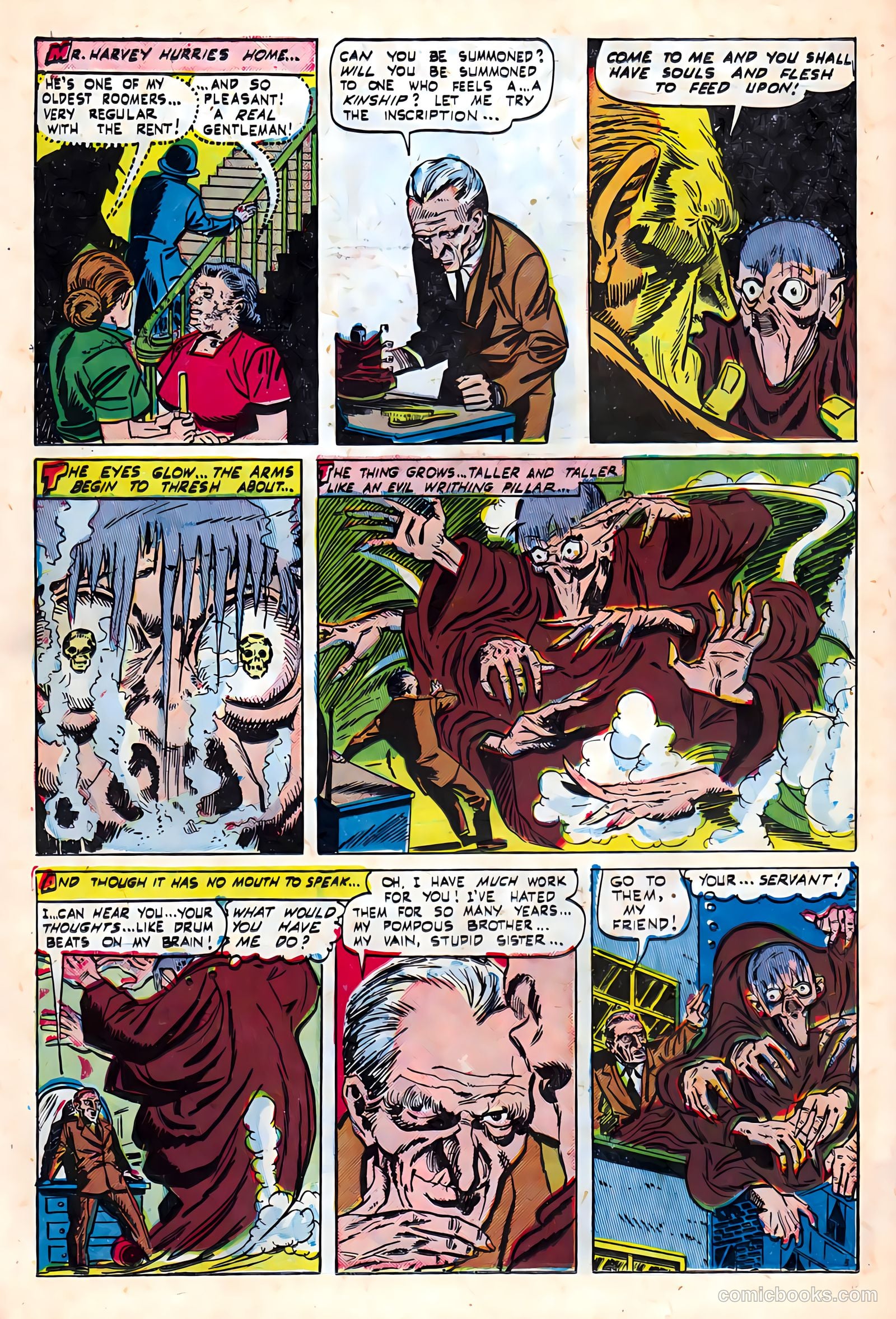 Out of the Shadows #6 (1952) — page 14 of 36