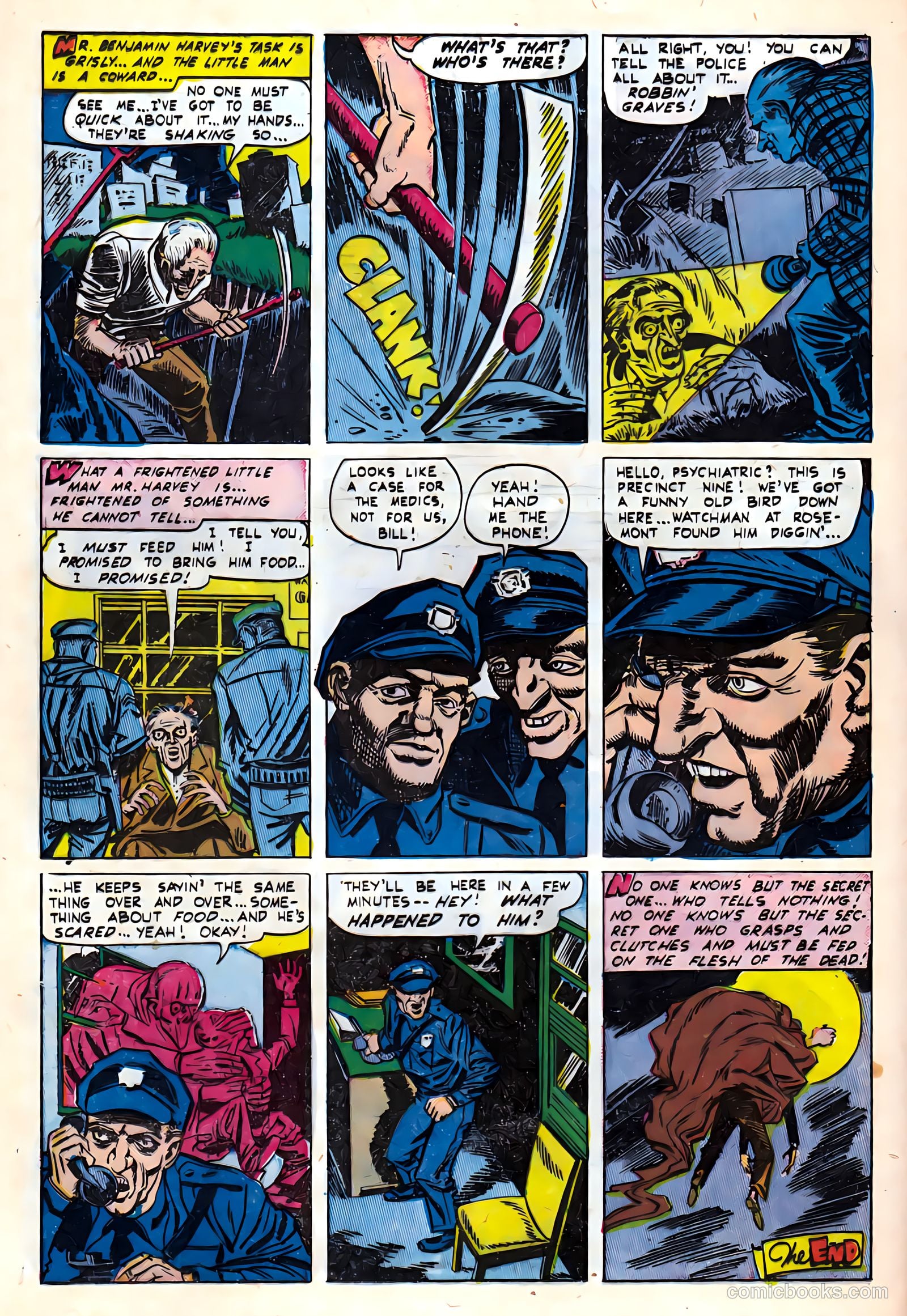 Out of the Shadows #6 (1952) — page 16 of 36