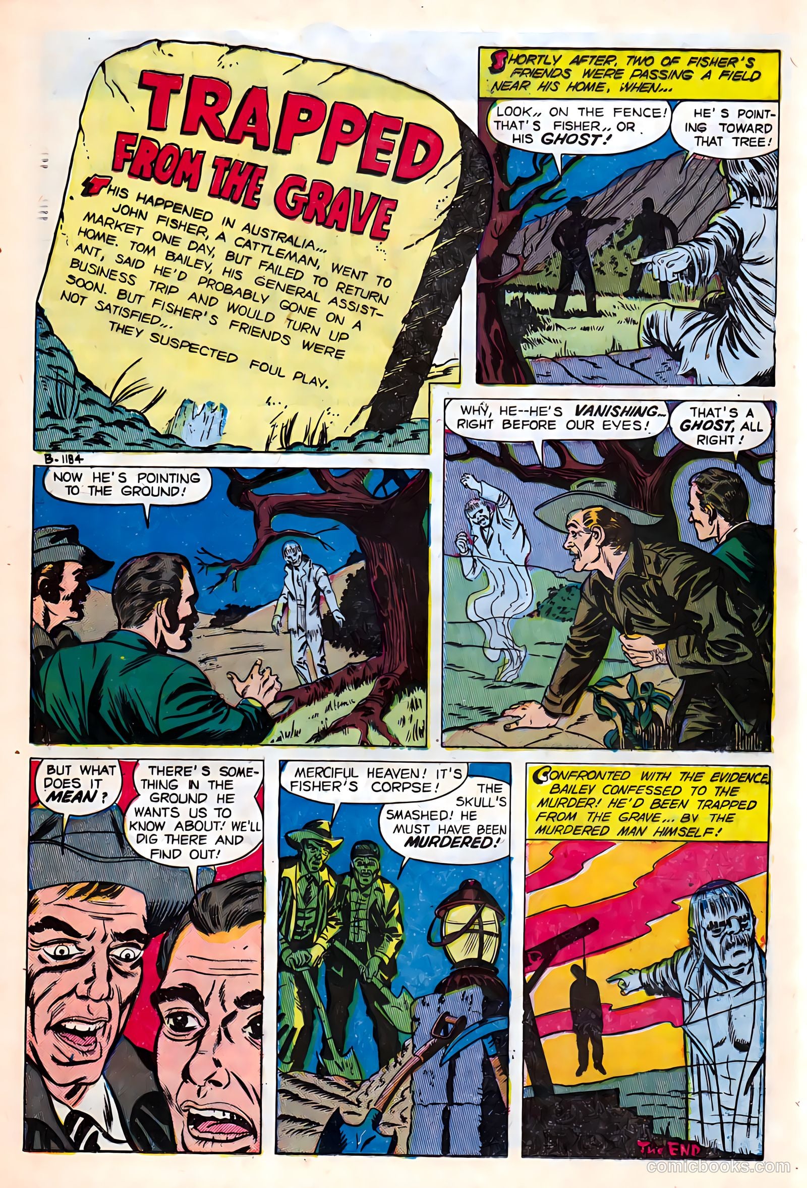 Out of the Shadows #6 (1952) — page 17 of 36