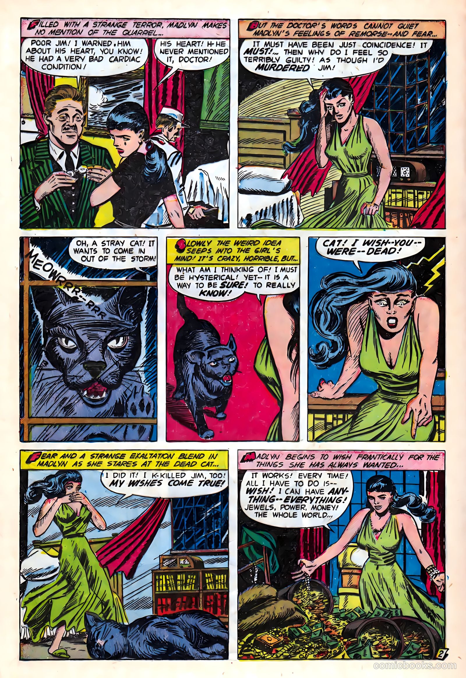 Out of the Shadows #6 (1952) — page 20 of 36