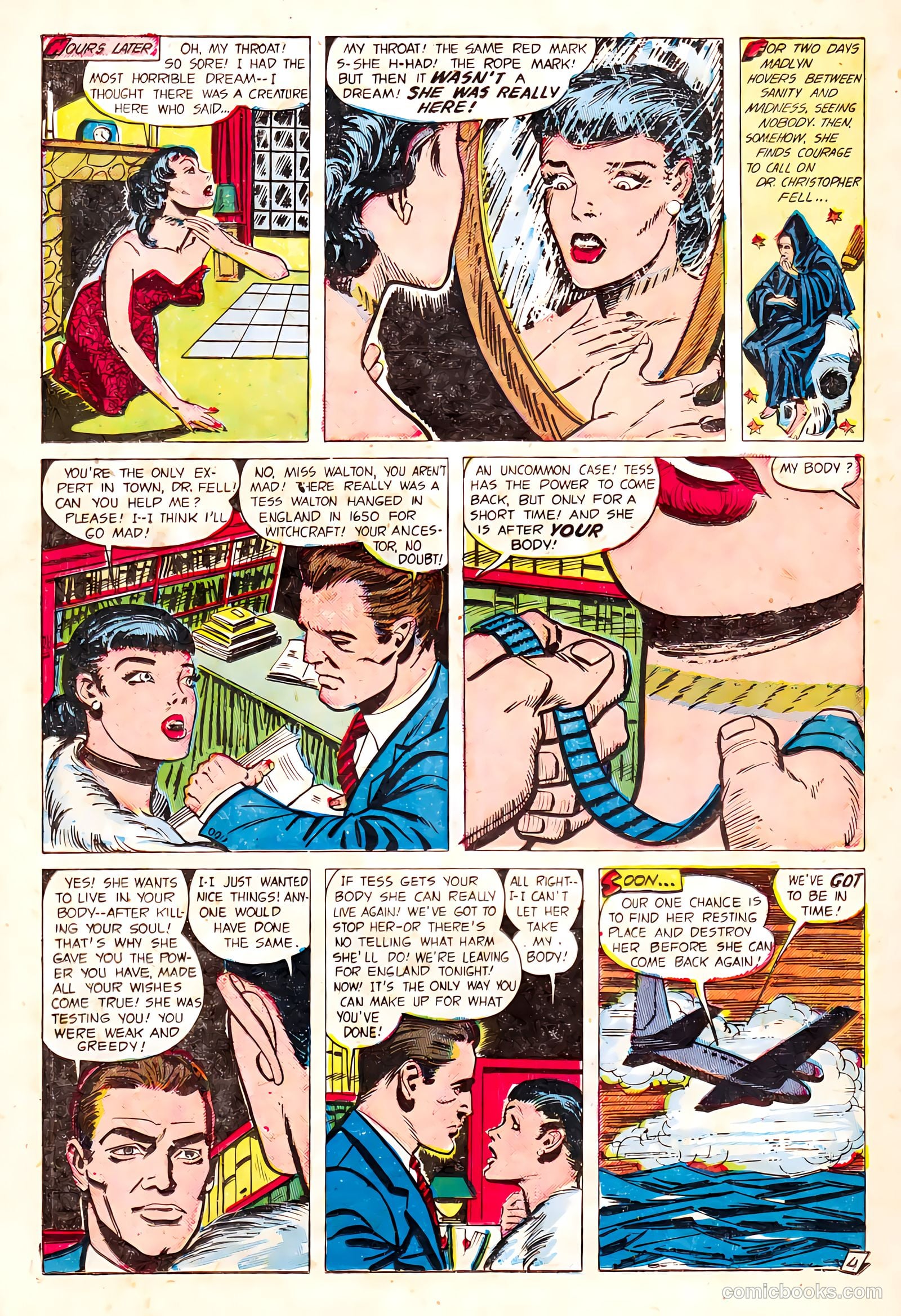 Out of the Shadows #6 (1952) — page 22 of 36