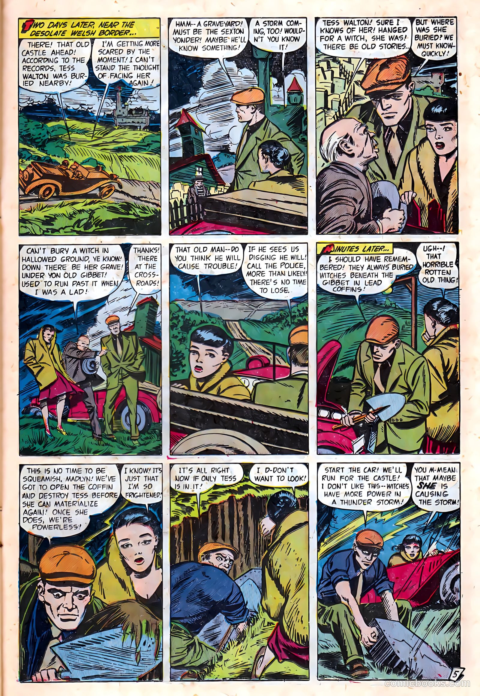 Out of the Shadows #6 (1952) — page 23 of 36