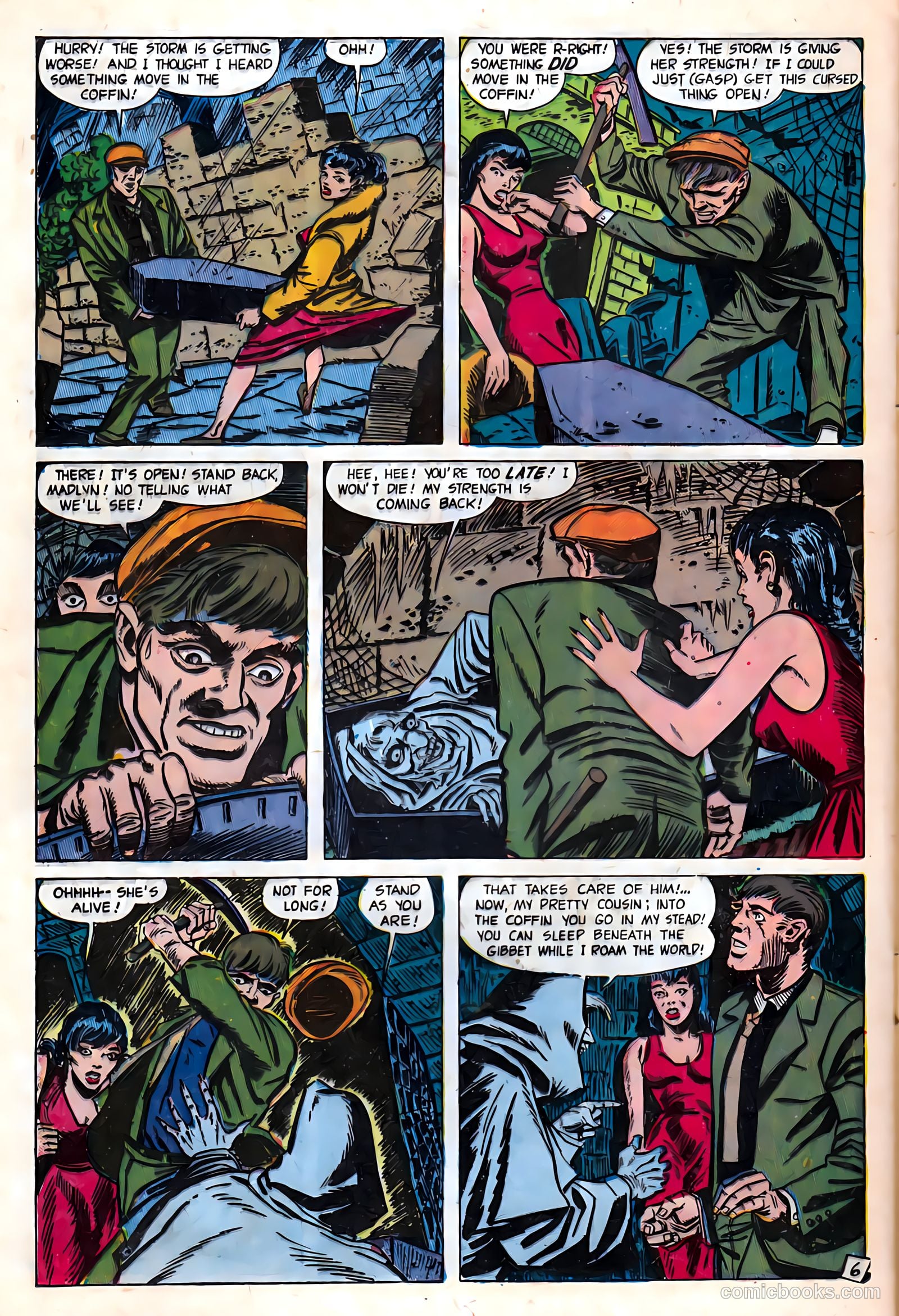 Out of the Shadows #6 (1952) — page 24 of 36