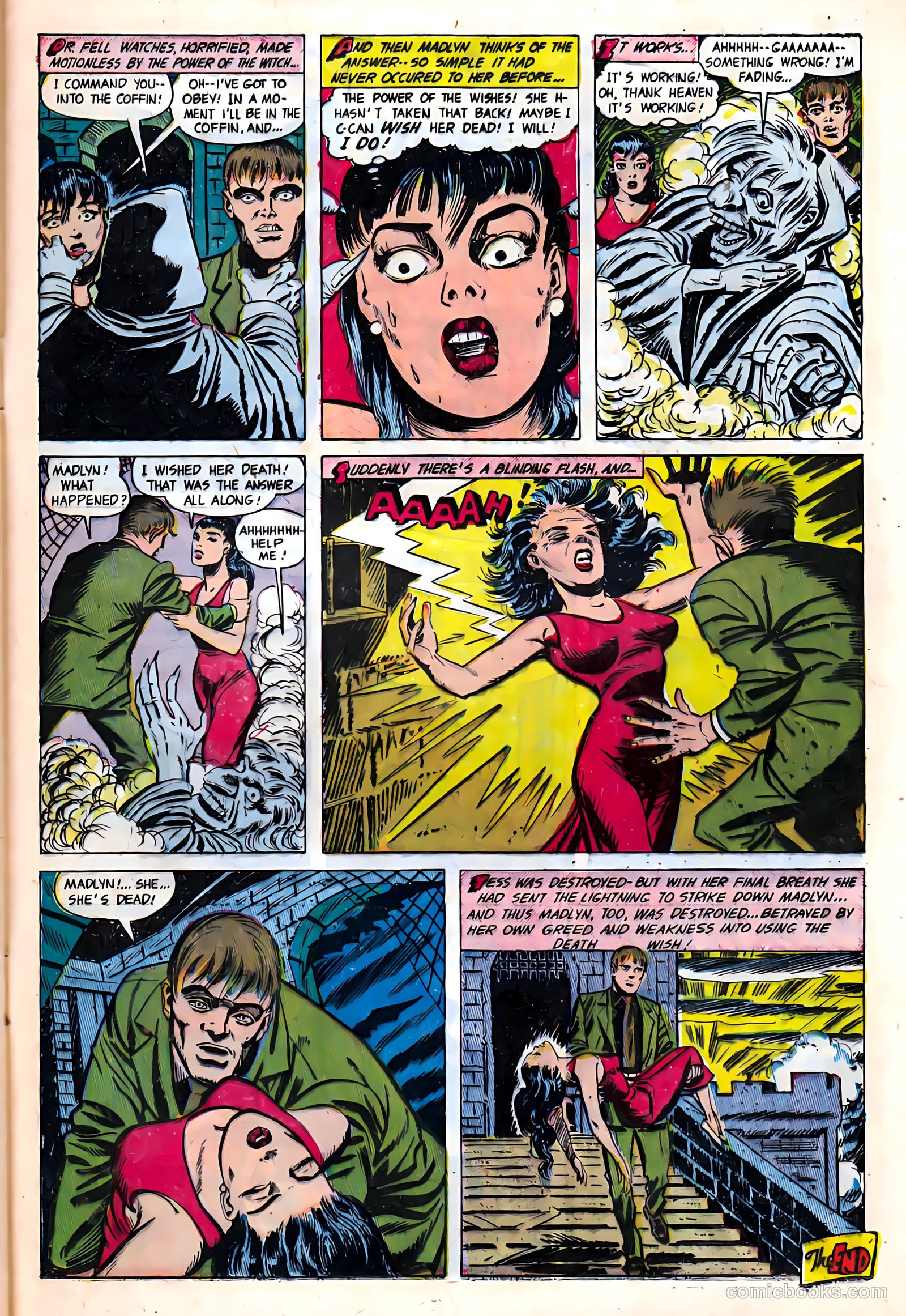 Out of the Shadows #6 (1952) — page 25 of 36