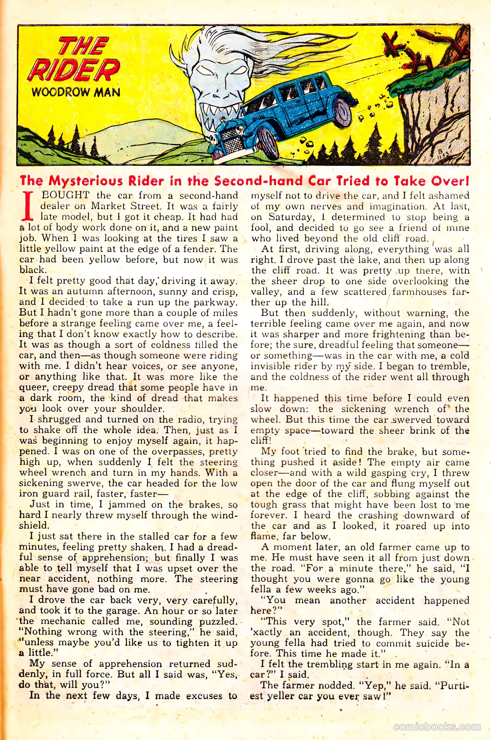 Out of the Shadows #6 (1952) — page 27 of 36