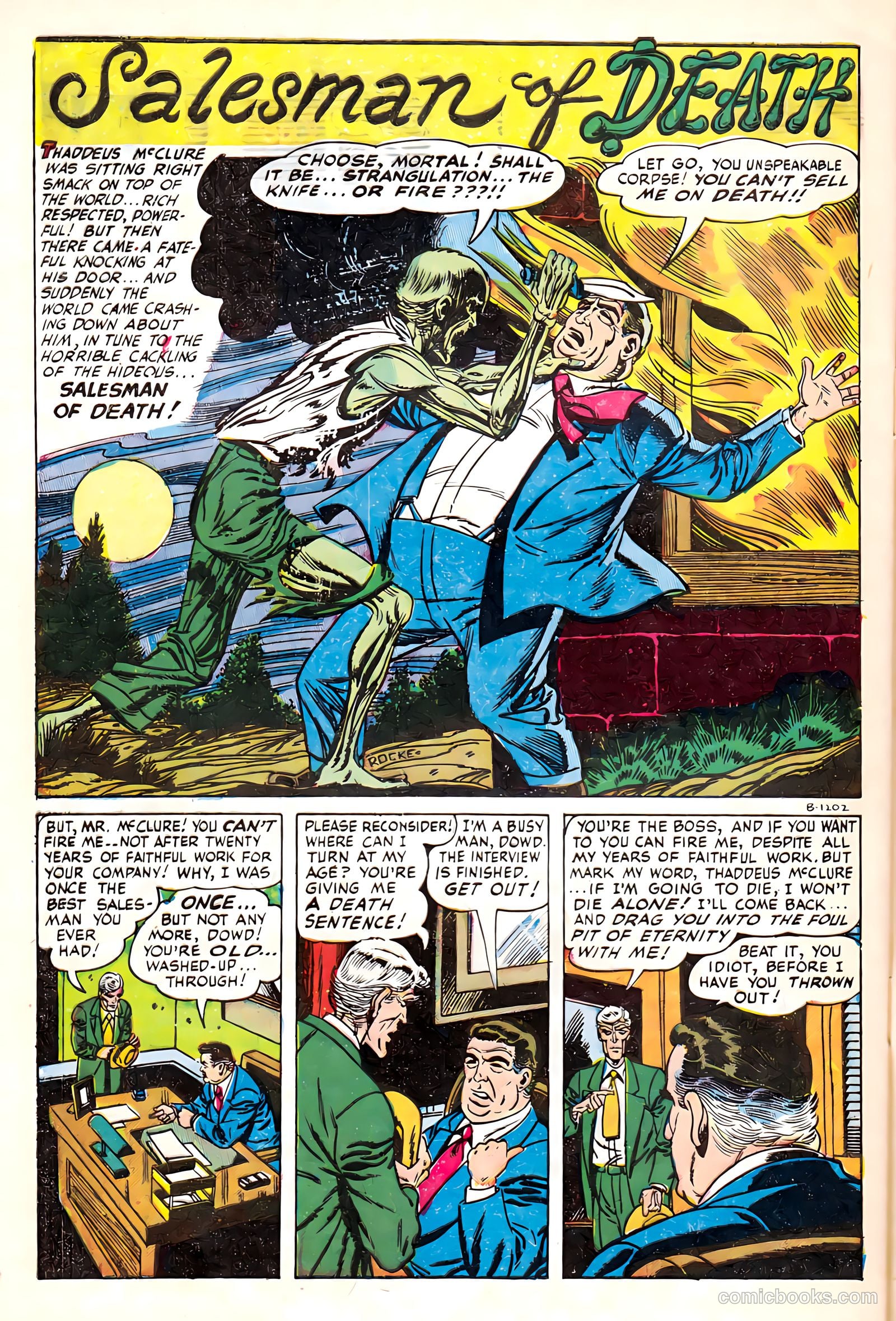 Out of the Shadows #6 (1952) — page 28 of 36
