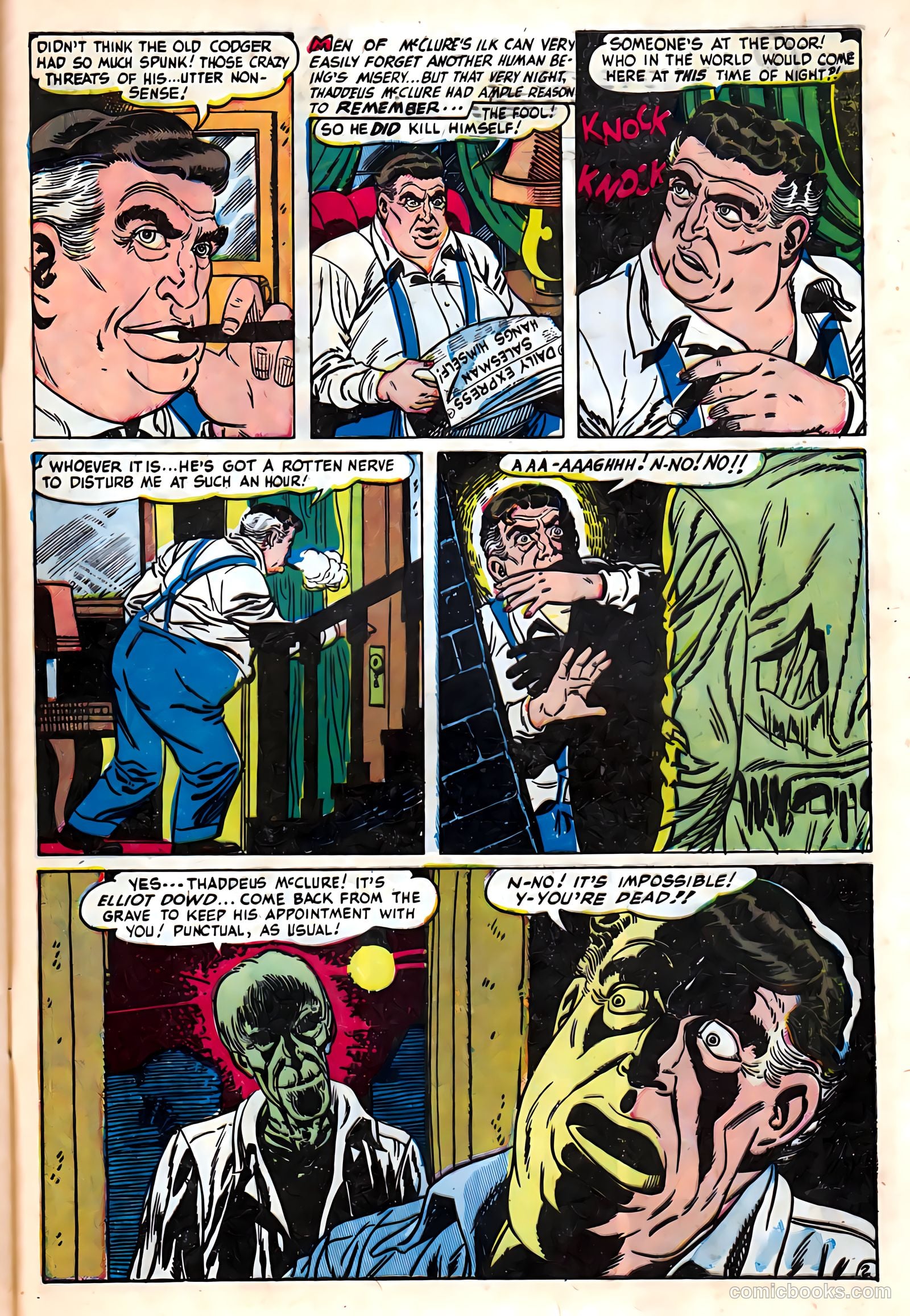 Out of the Shadows #6 (1952) — page 29 of 36