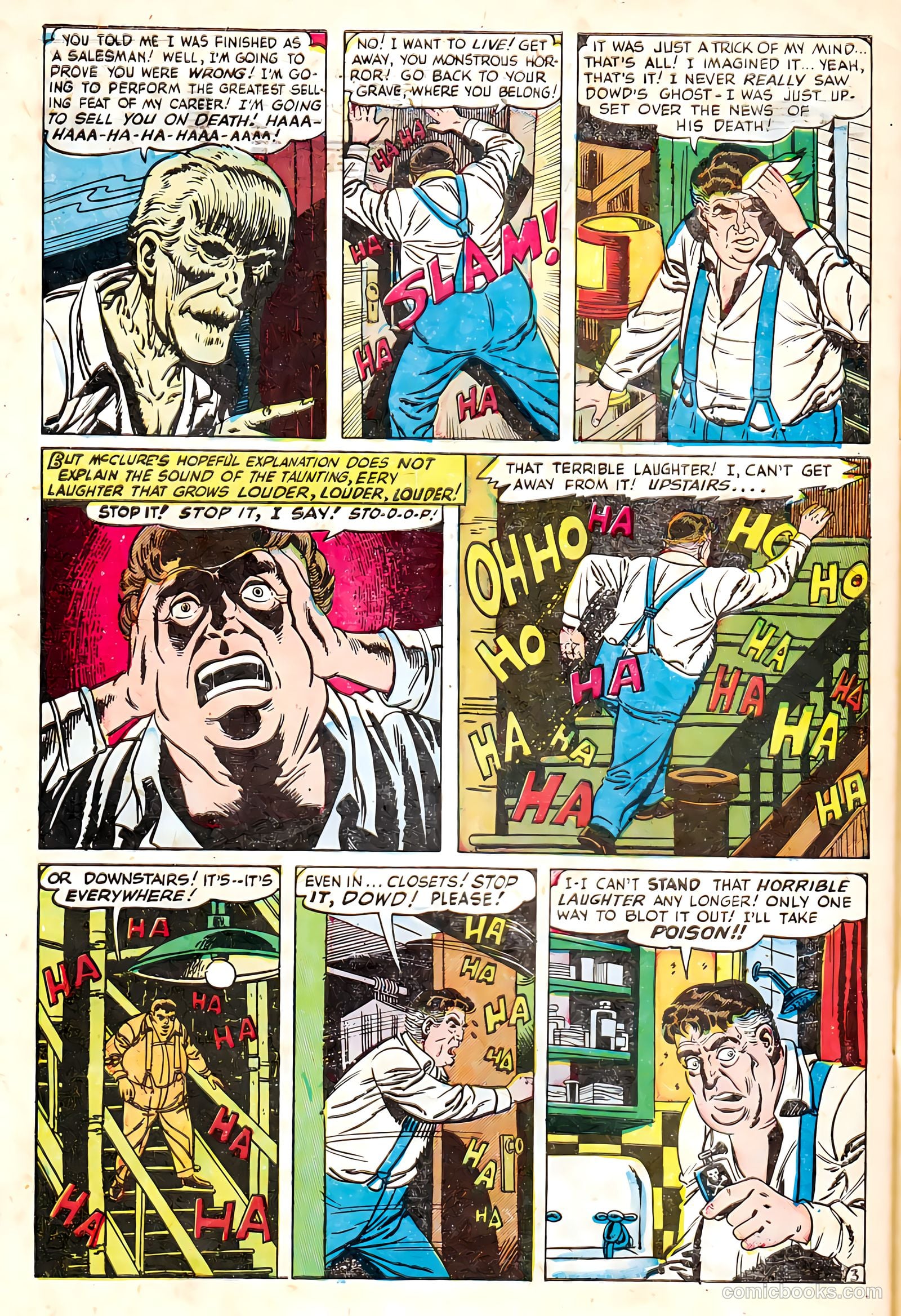 Out of the Shadows #6 (1952) — page 30 of 36