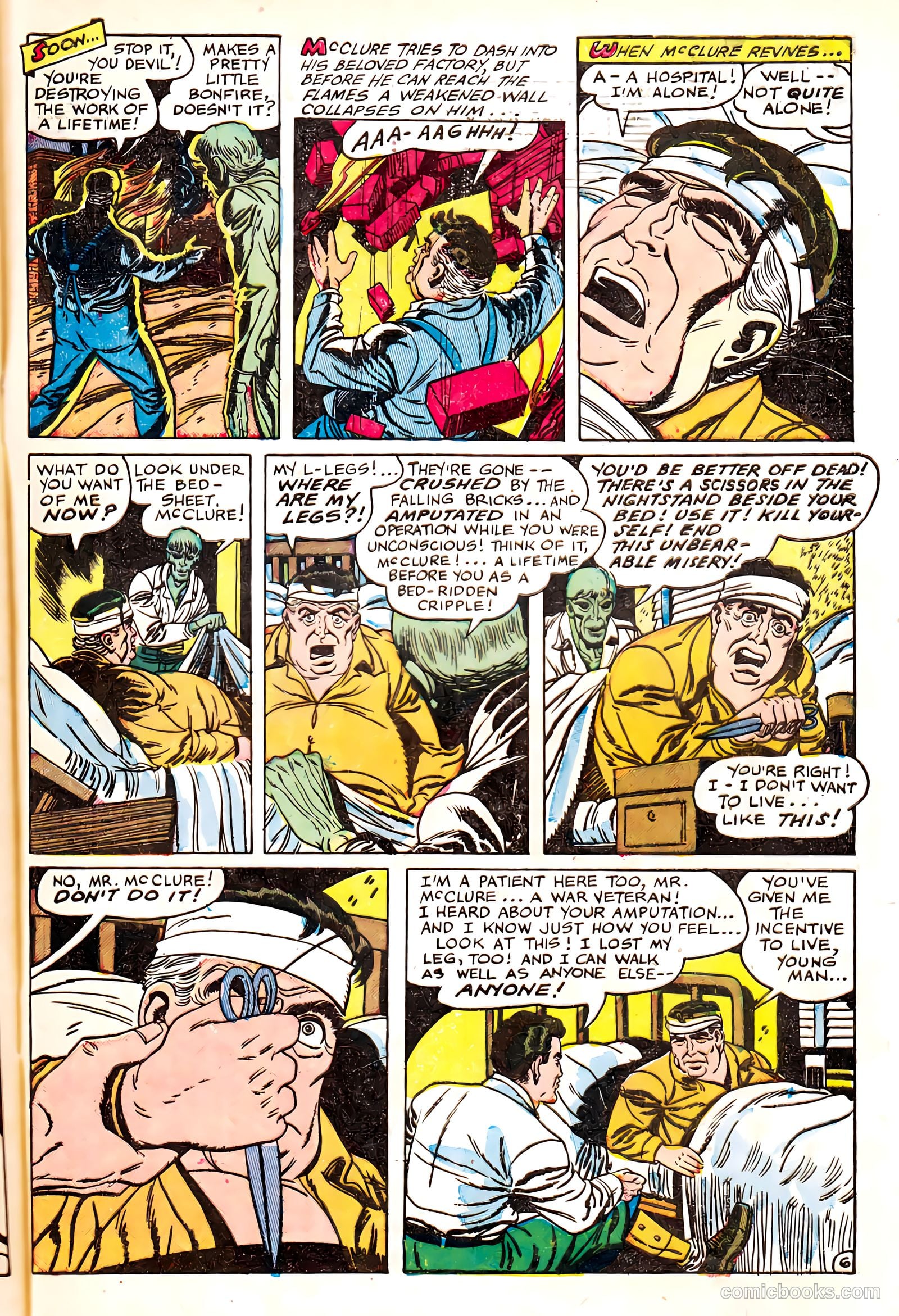 Out of the Shadows #6 (1952) — page 33 of 36