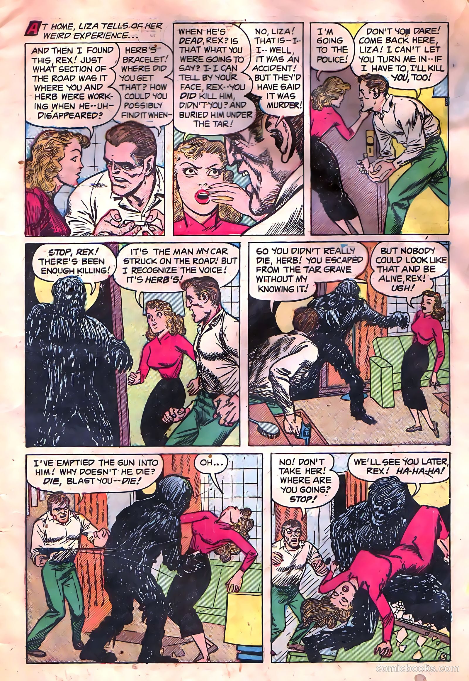 Out of the Shadows #7 (1953) — page 5 of 36