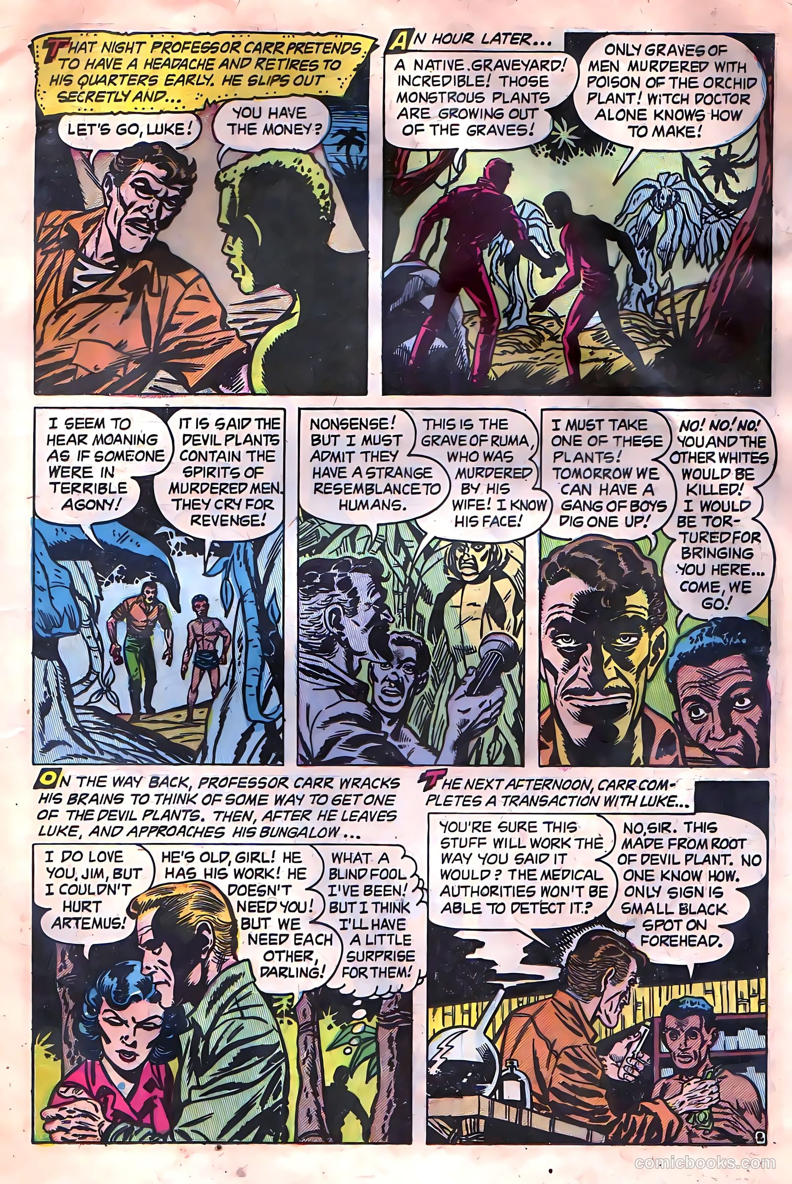 Out of the Shadows #7 (1953) — page 13 of 36