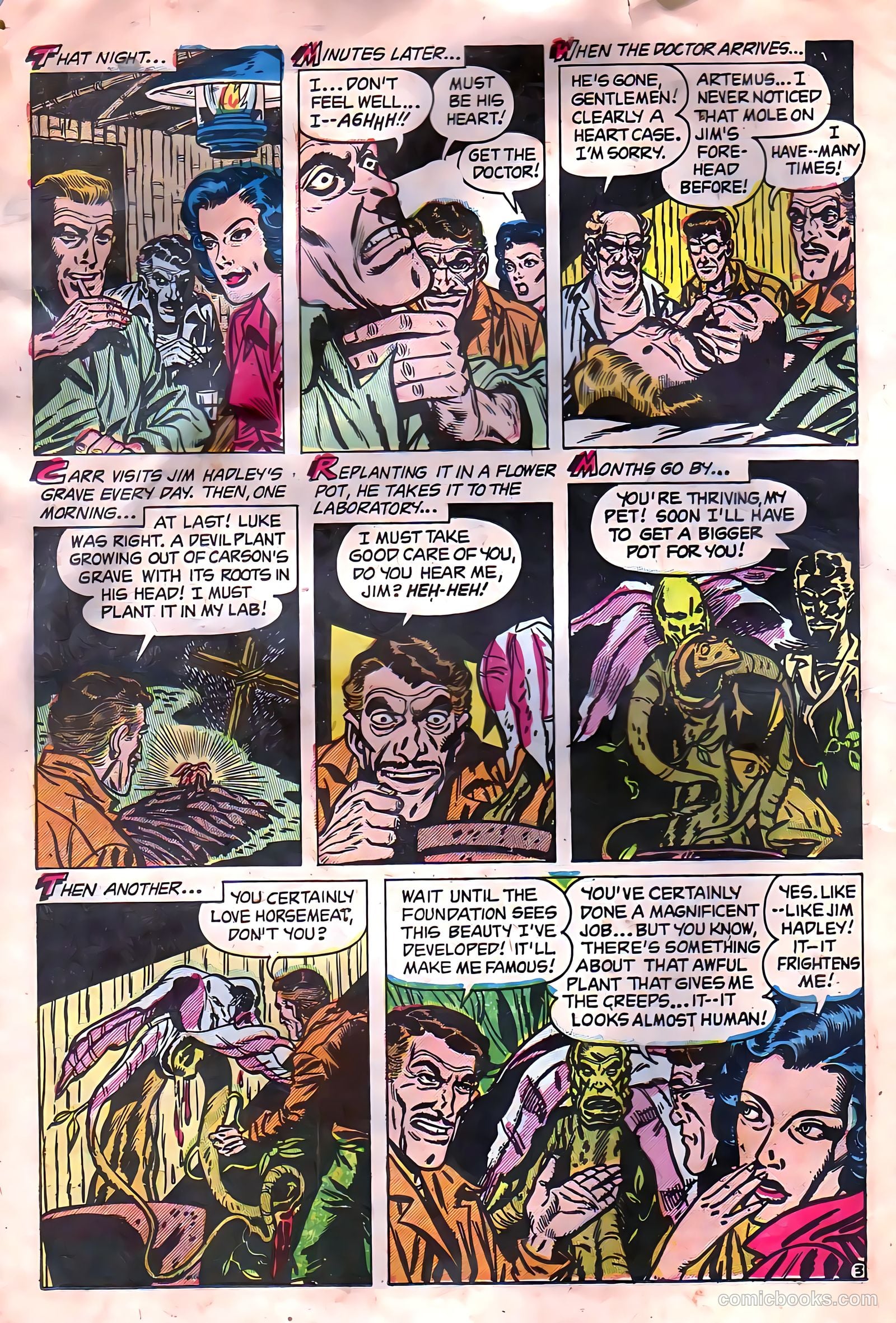 Out of the Shadows #7 (1953) — page 14 of 36