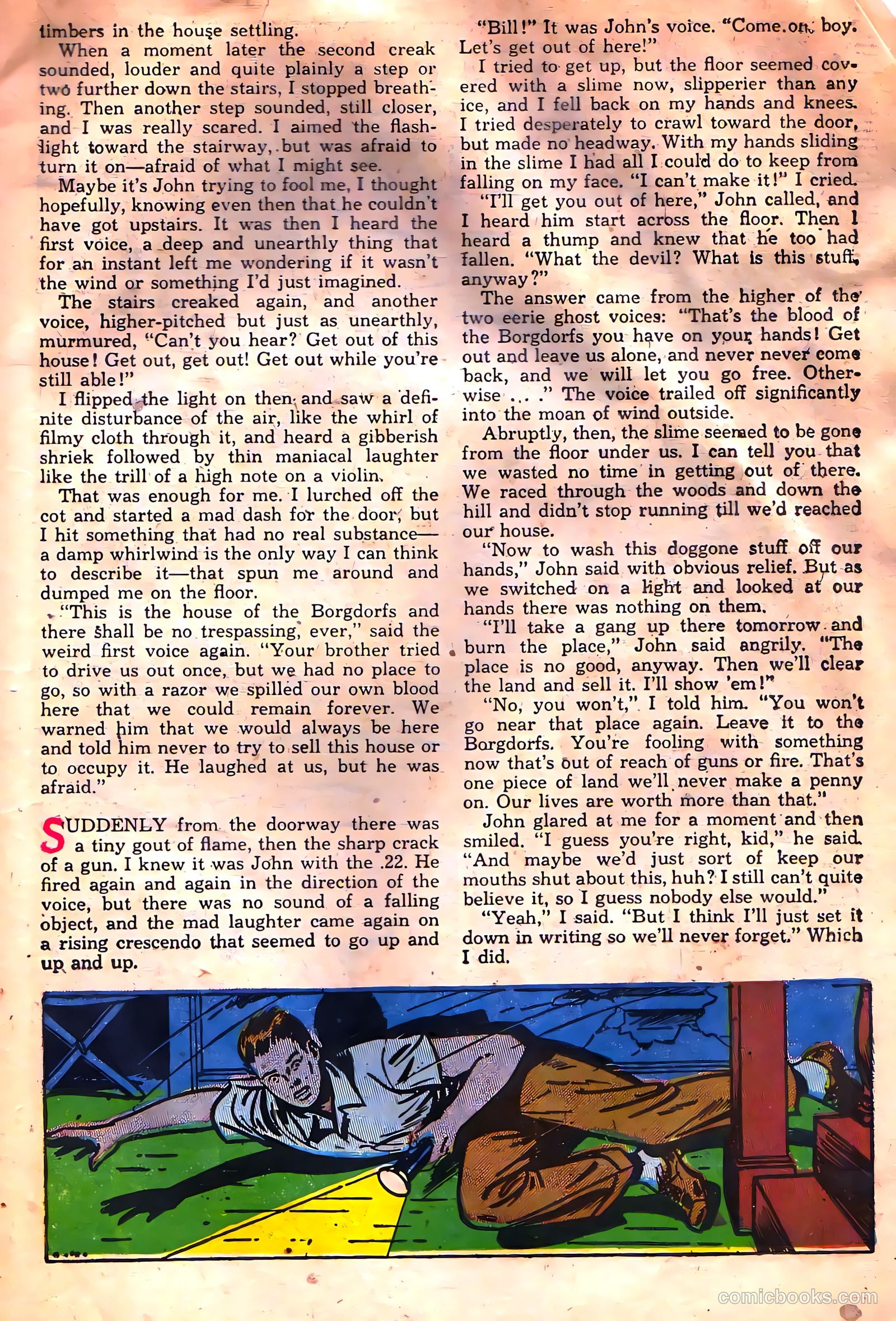 Out of the Shadows #7 (1953) — page 19 of 36