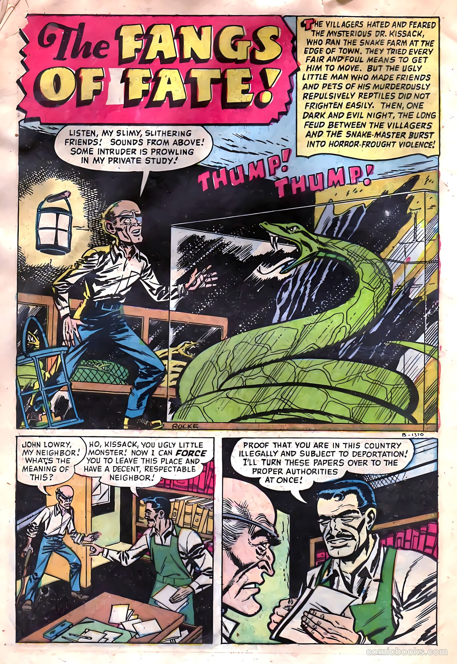 Out of the Shadows #7 (1953) — page 20 of 36
