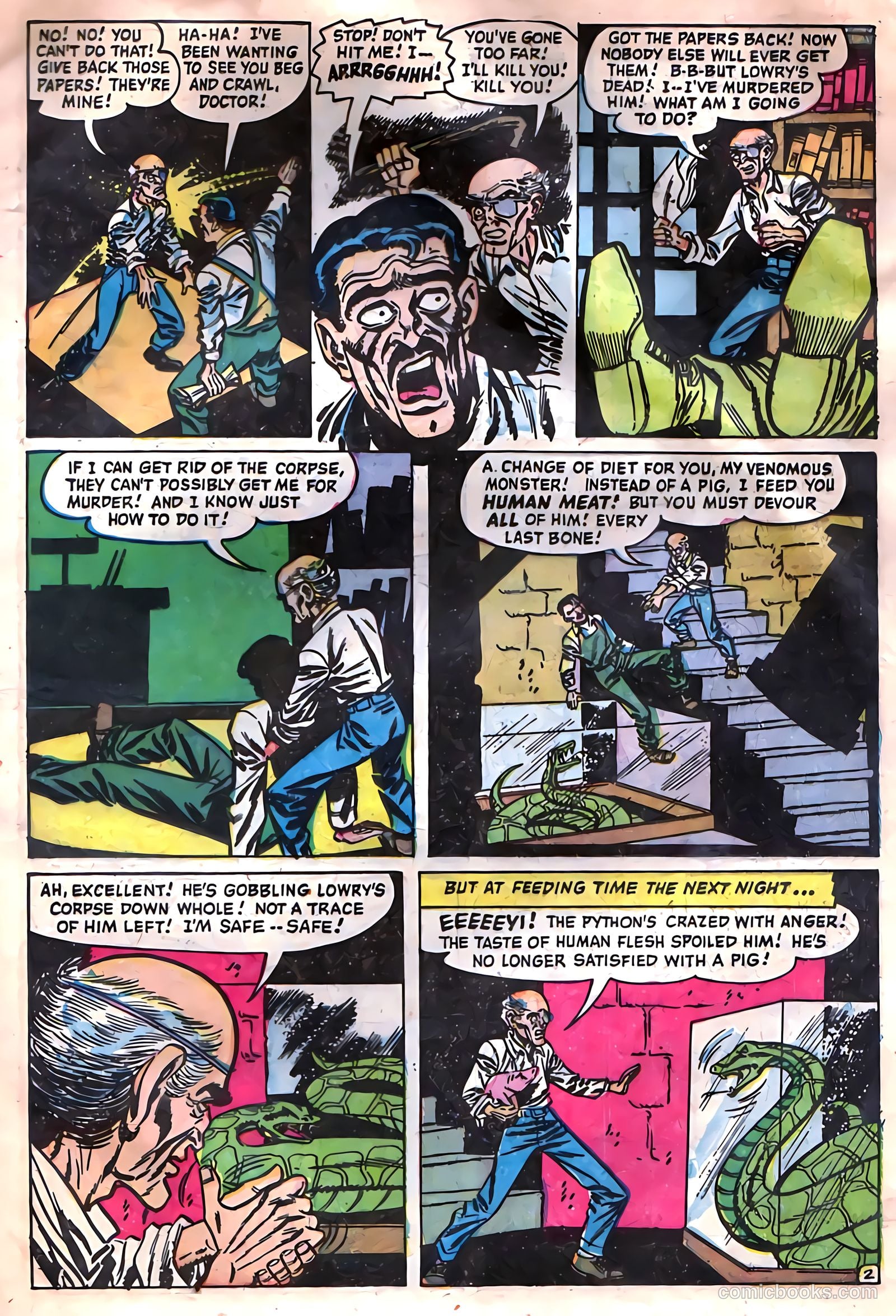 Out of the Shadows #7 (1953) — page 21 of 36