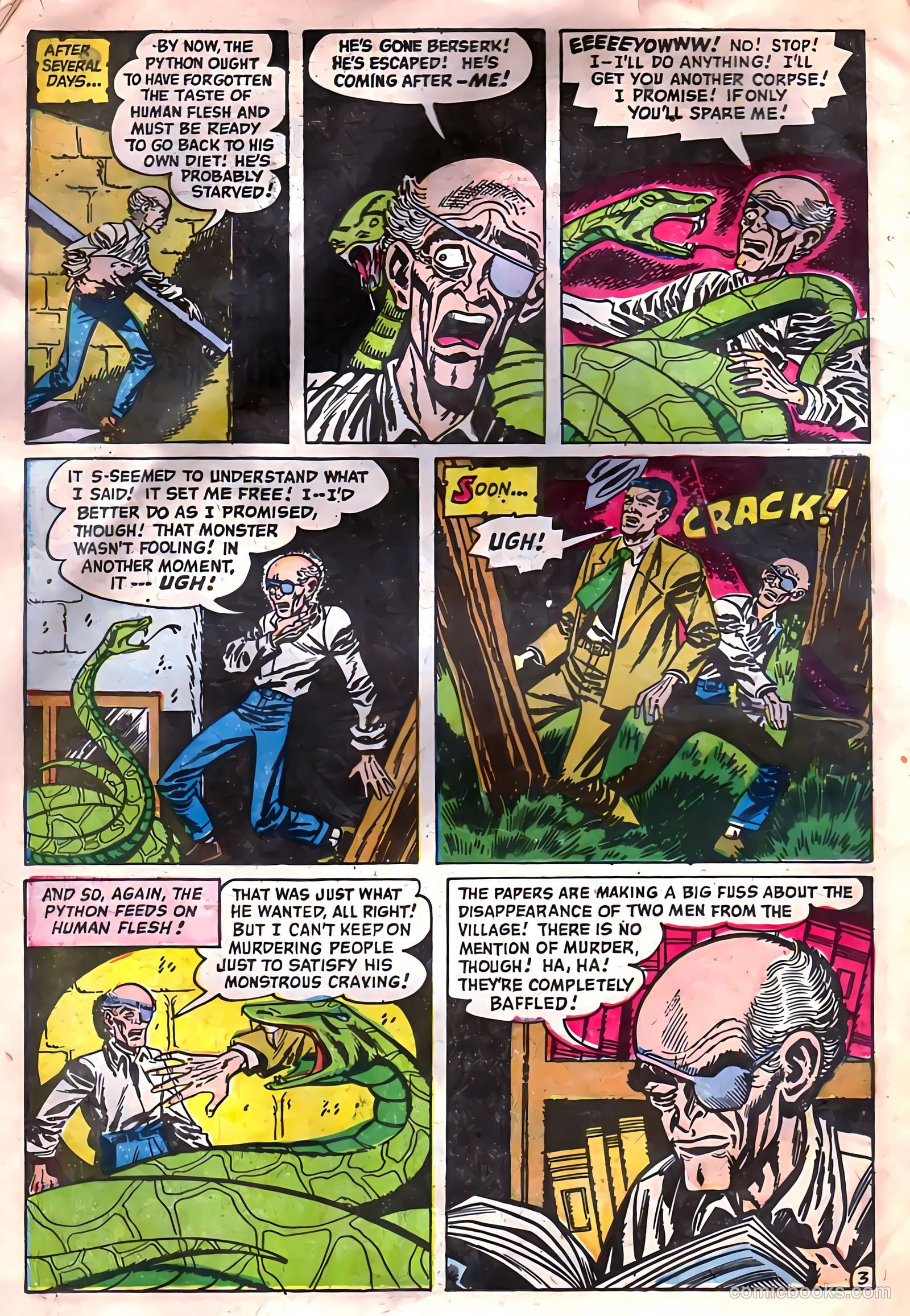 Out of the Shadows #7 (1953) — page 22 of 36