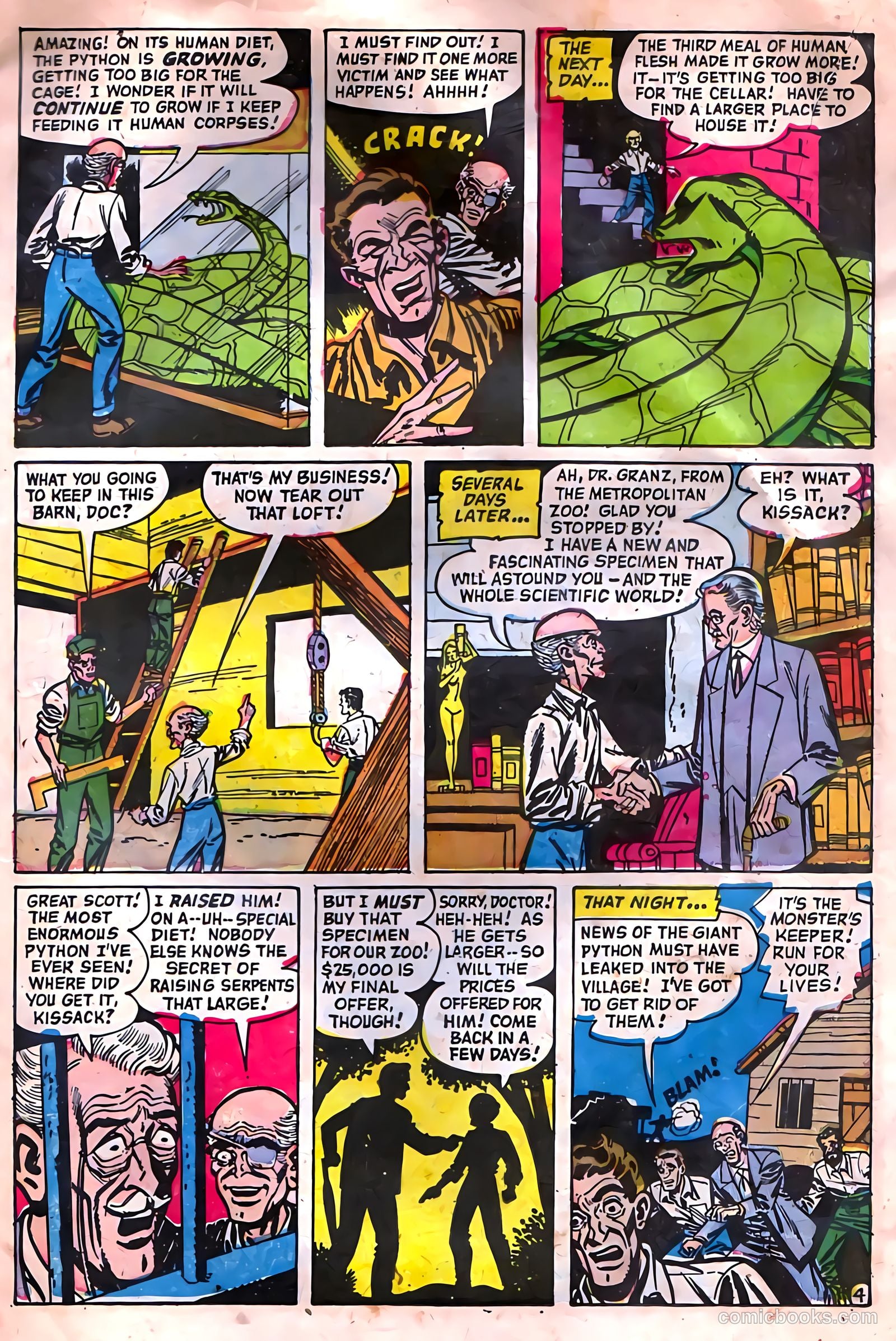 Out of the Shadows #7 (1953) — page 23 of 36