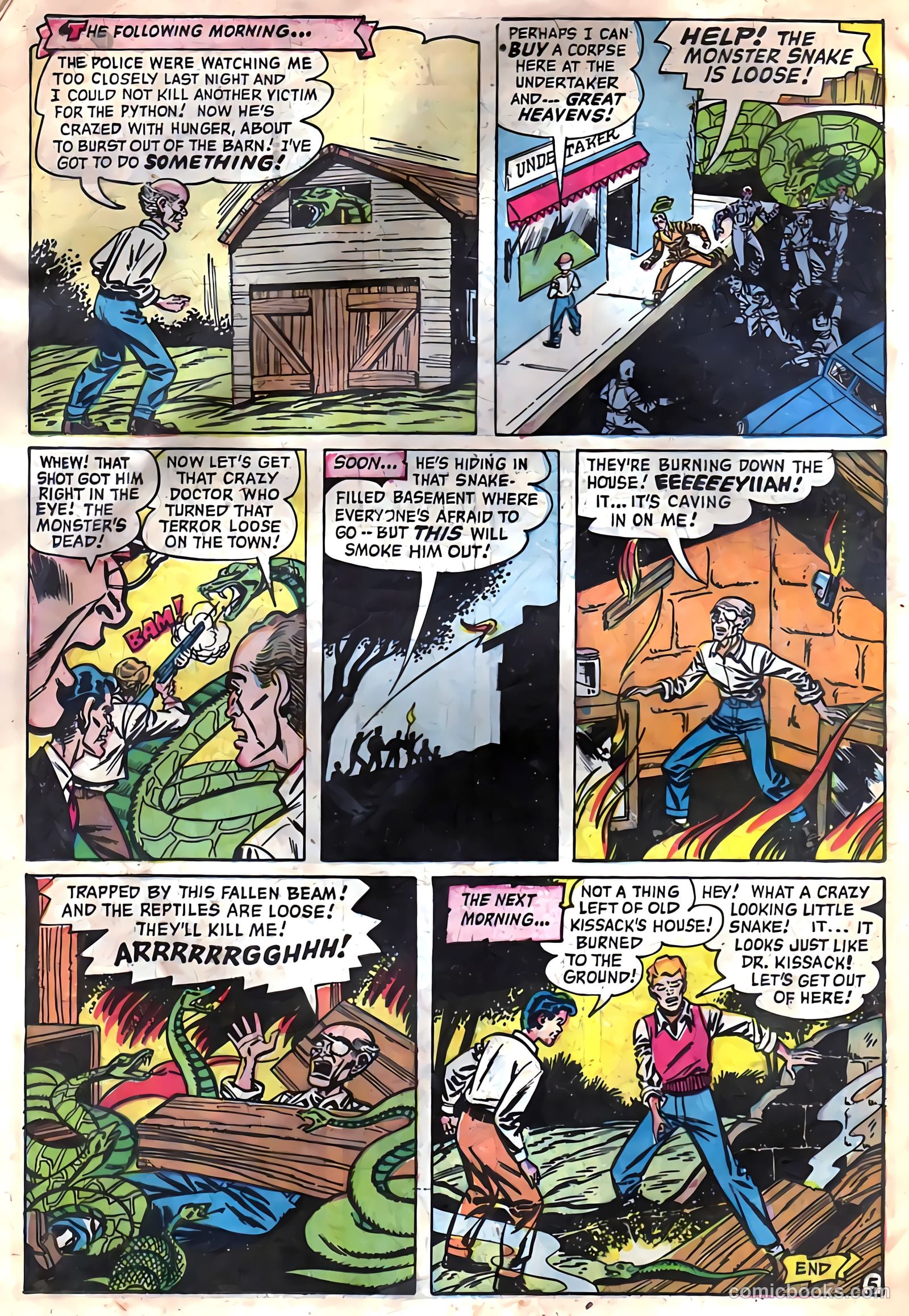 Out of the Shadows #7 (1953) — page 24 of 36