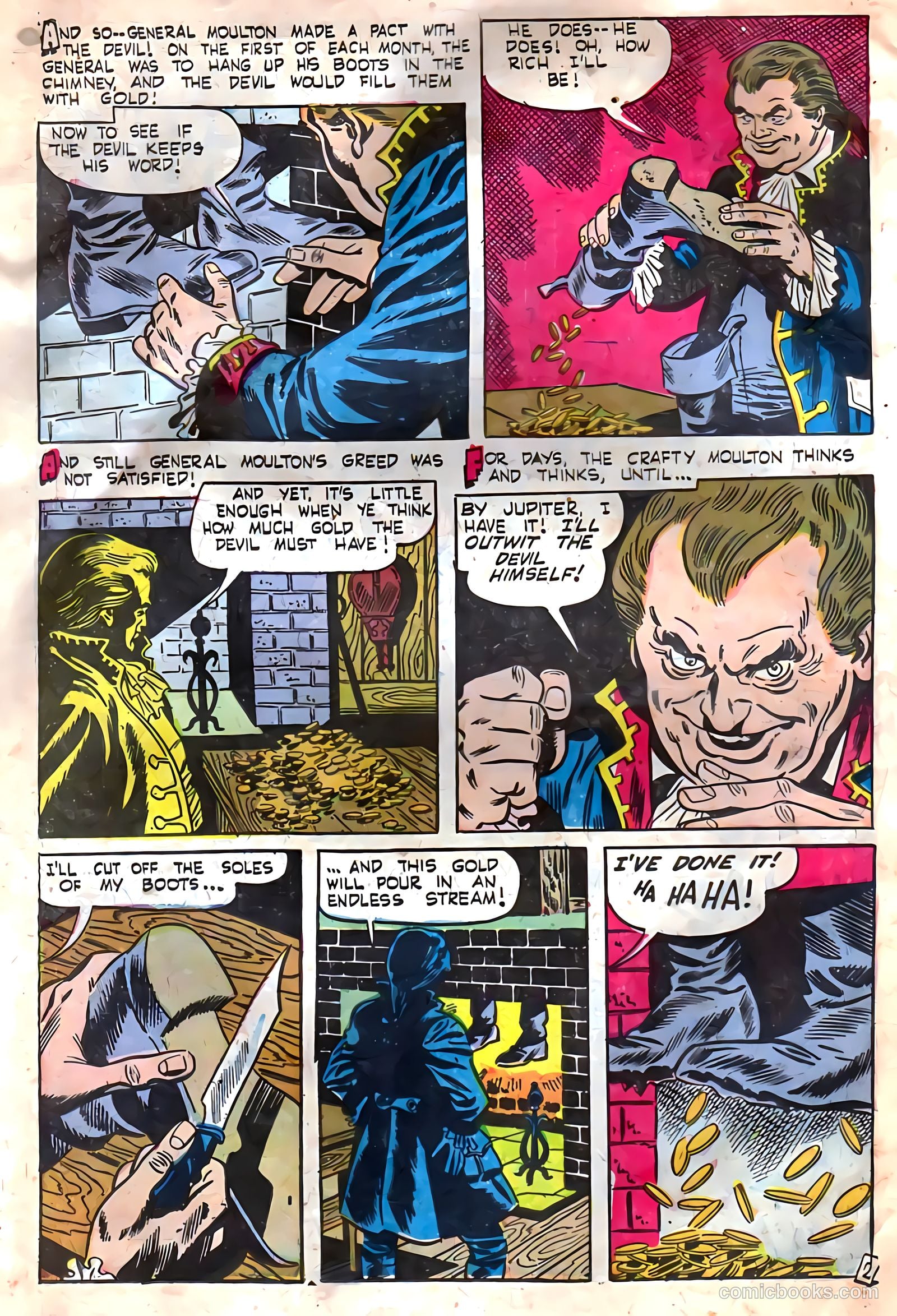 Out of the Shadows #7 (1953) — page 26 of 36