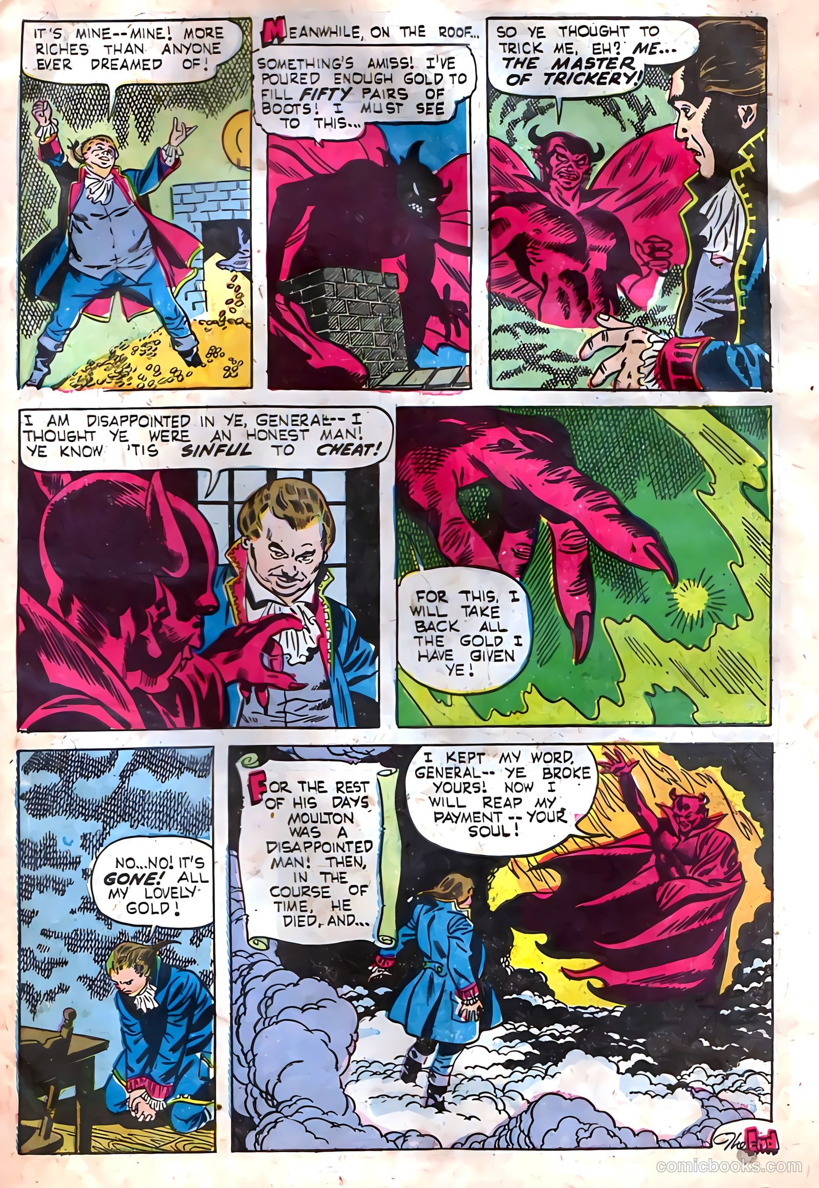 Out of the Shadows #7 (1953) — page 27 of 36