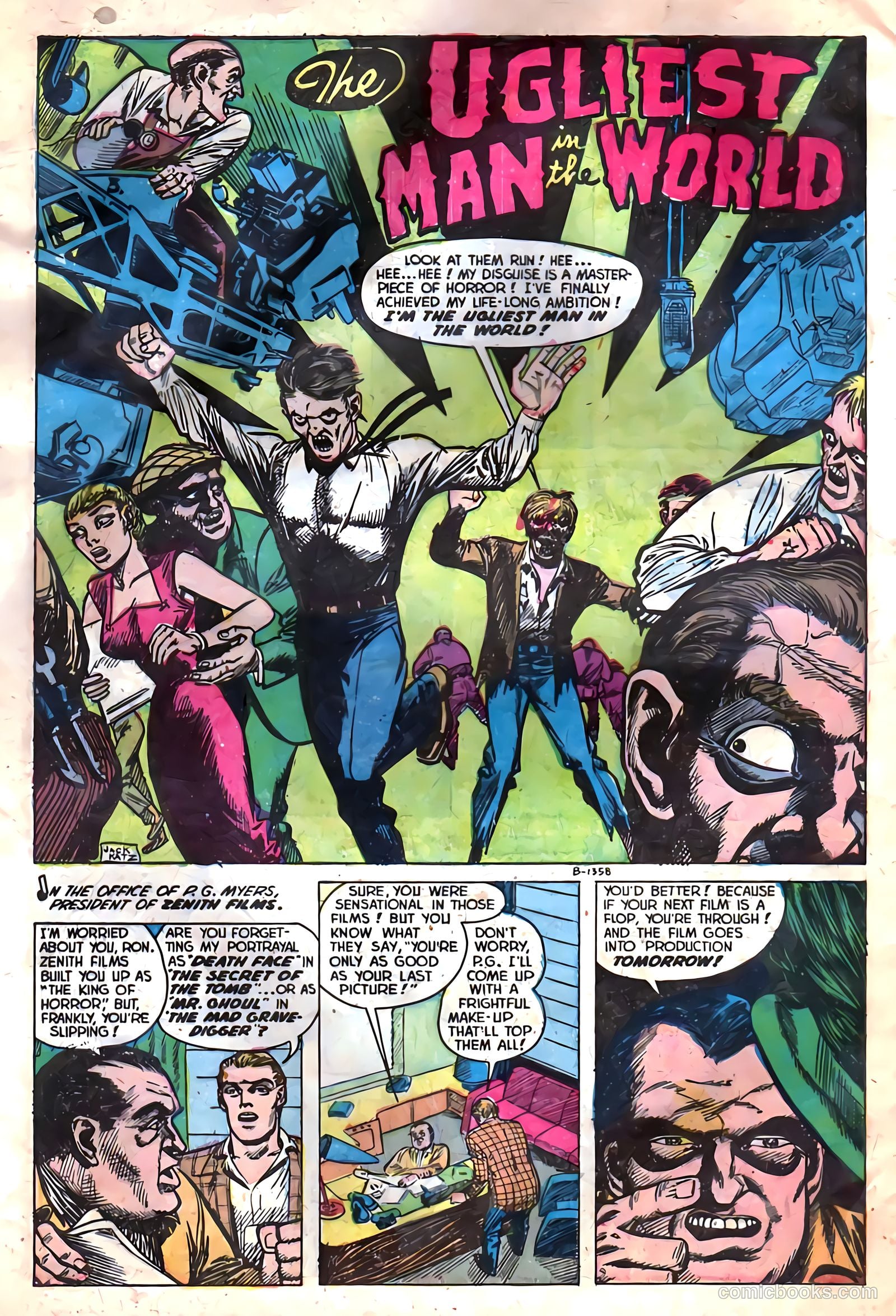 Out of the Shadows #7 (1953) — page 28 of 36