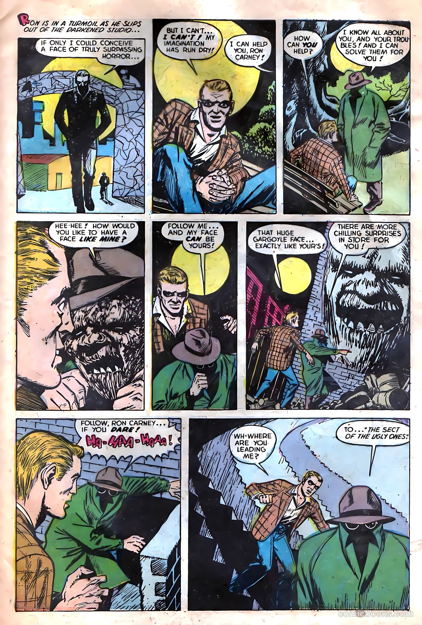 Out of the Shadows #7 (1953) — page 29 of 36