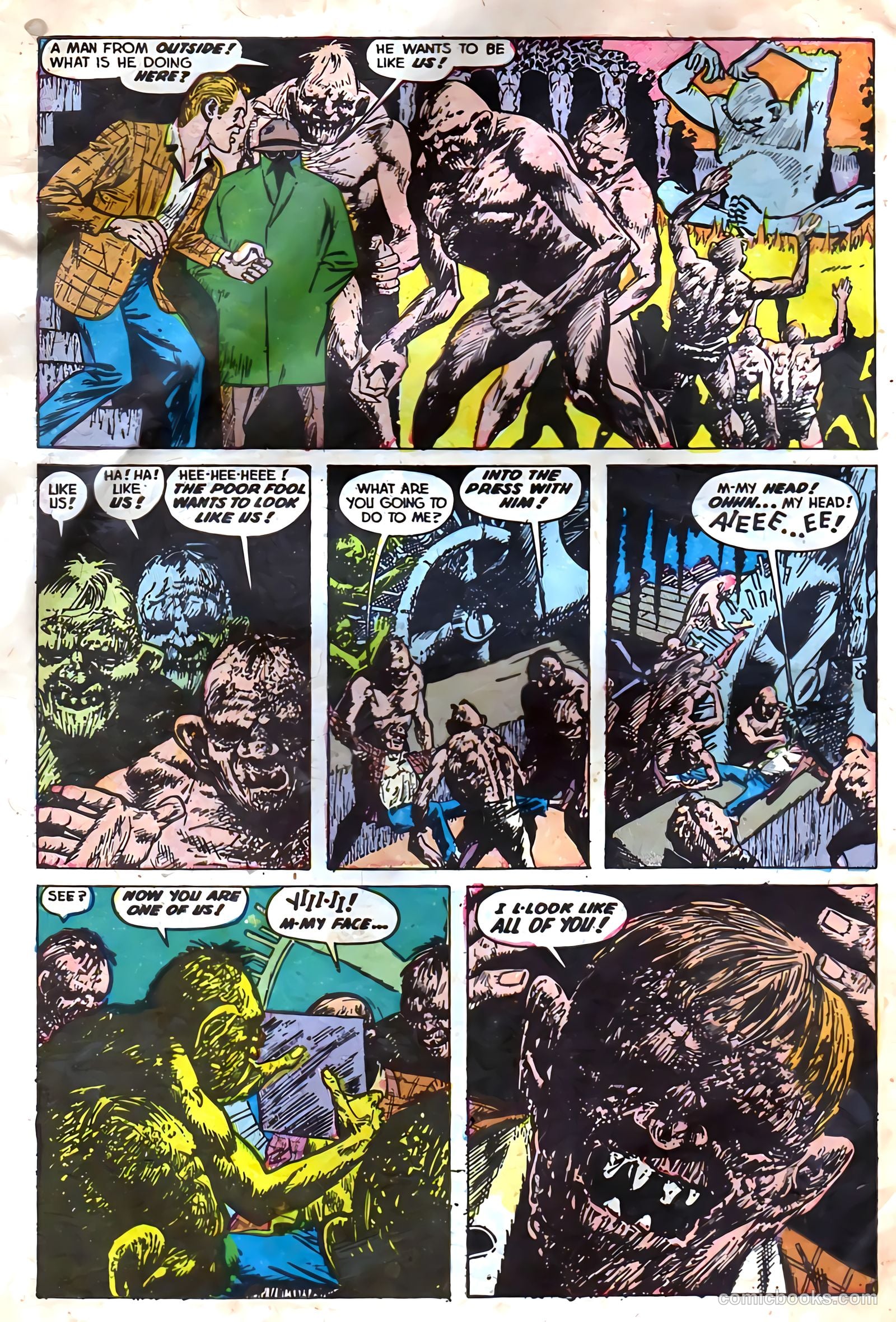Out of the Shadows #7 (1953) — page 30 of 36