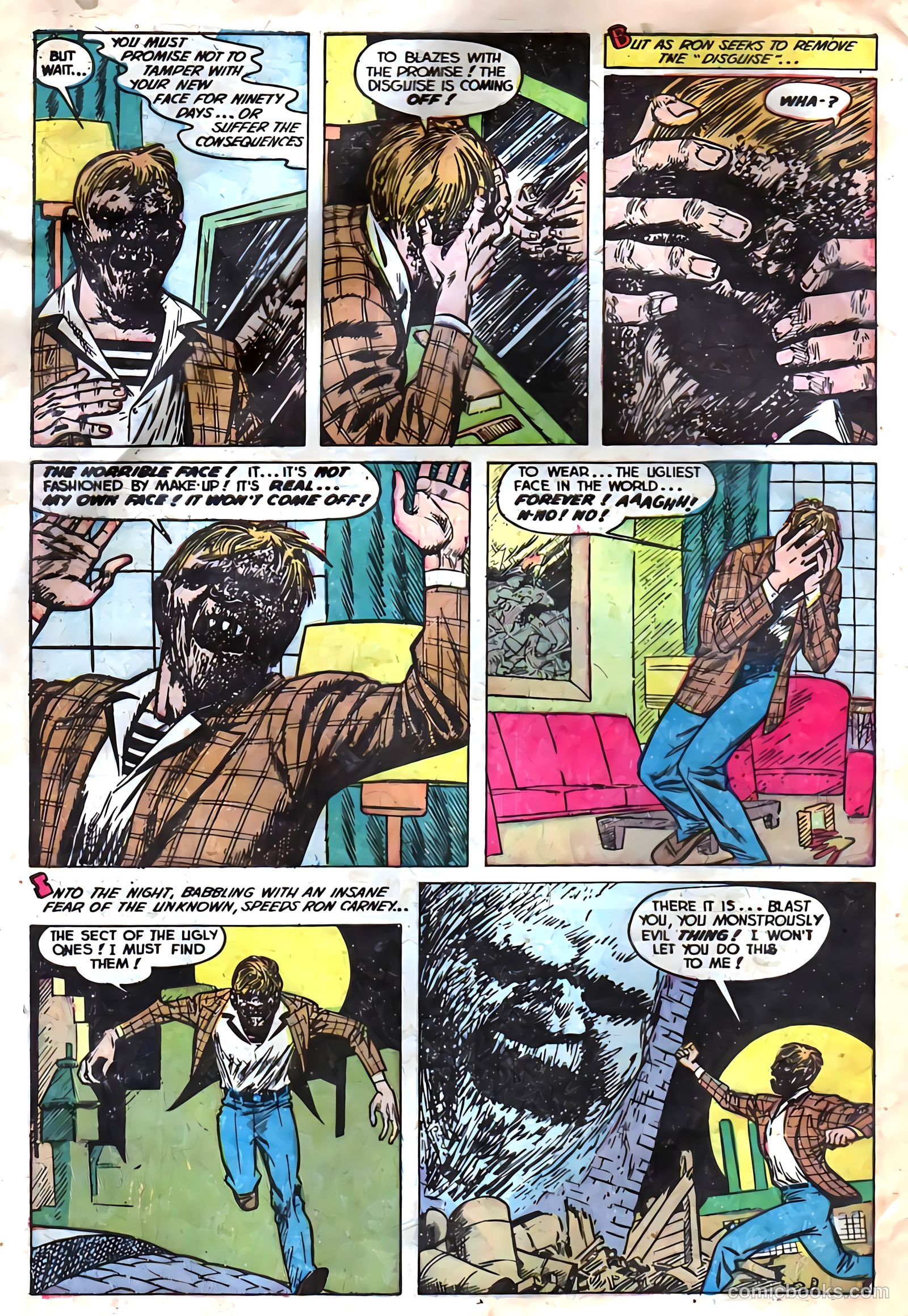 Out of the Shadows #7 (1953) — page 32 of 36