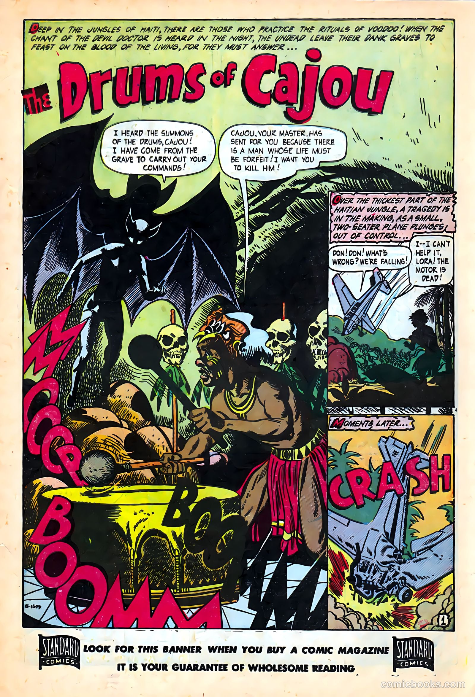 Out of the Shadows #8 (1953) — page 3 of 36