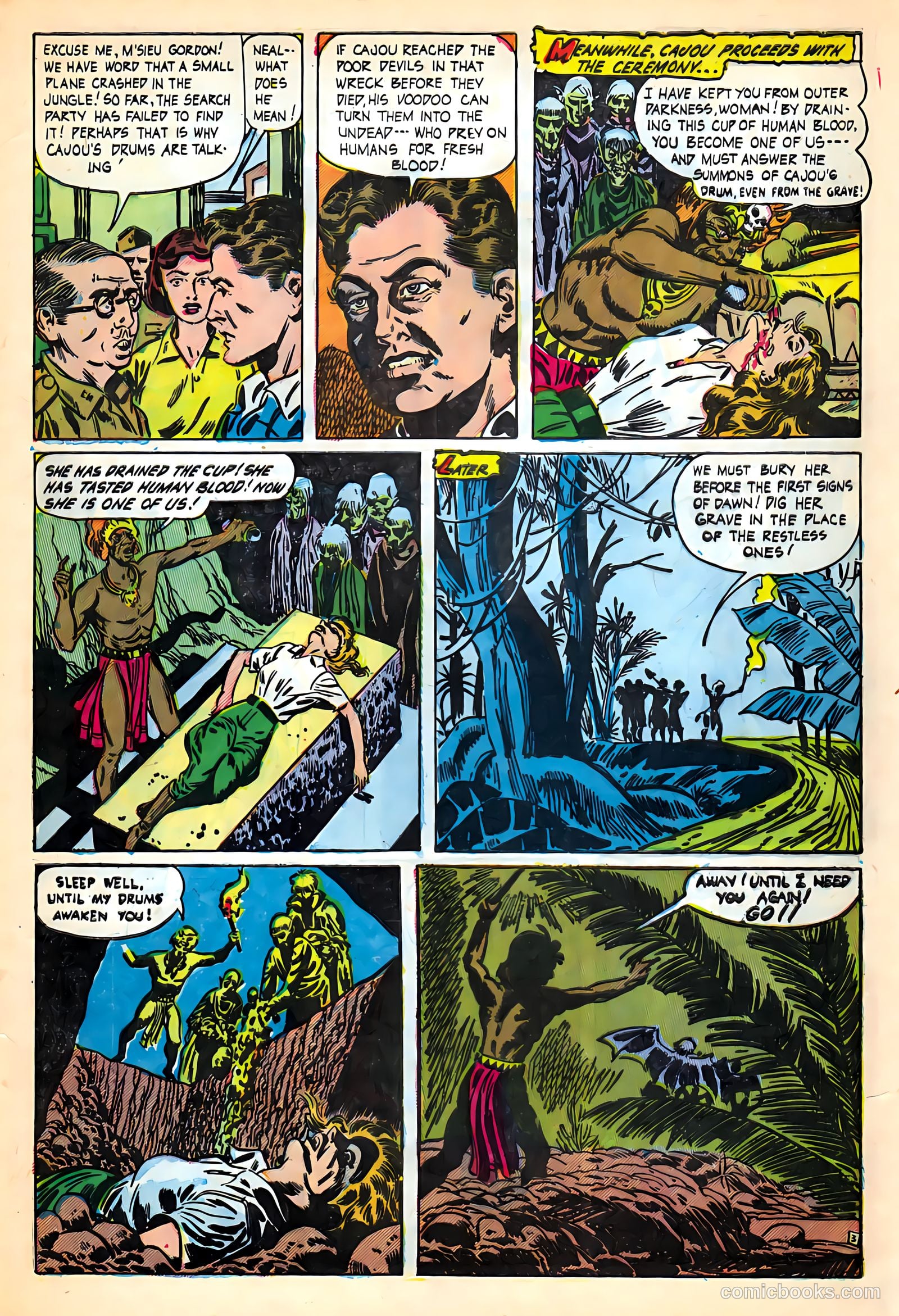 Out of the Shadows #8 (1953) — page 5 of 36