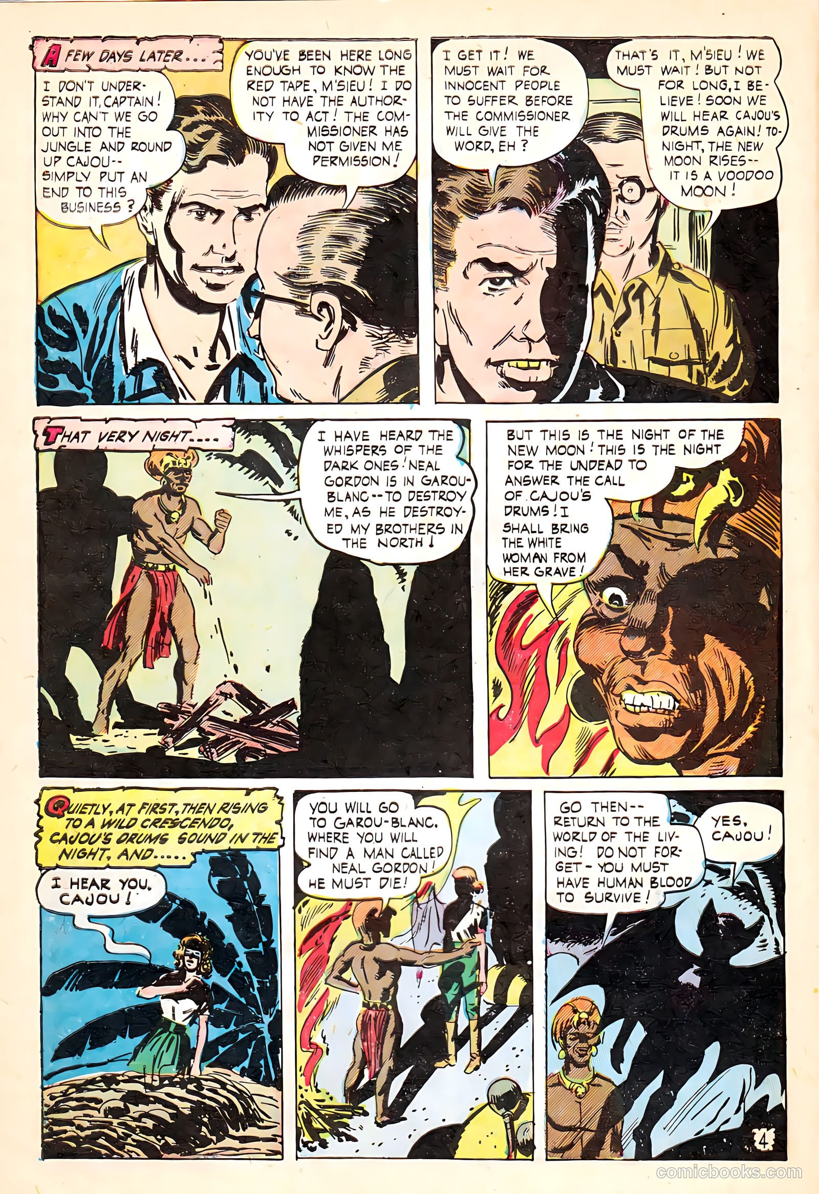 Out of the Shadows #8 (1953) — page 6 of 36