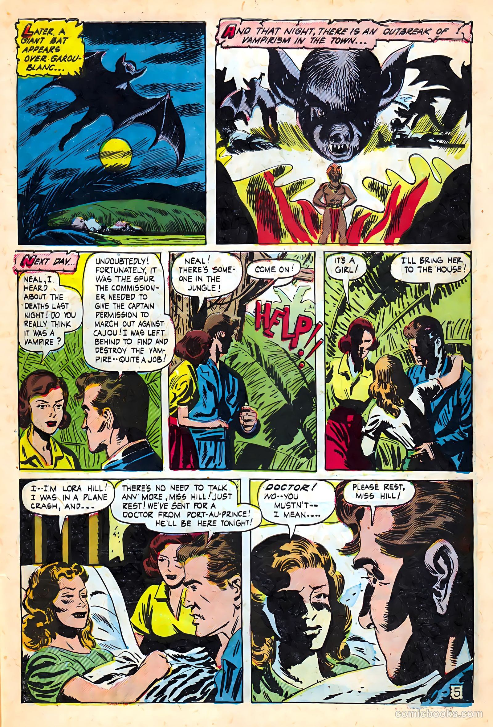 Out of the Shadows #8 (1953) — page 7 of 36