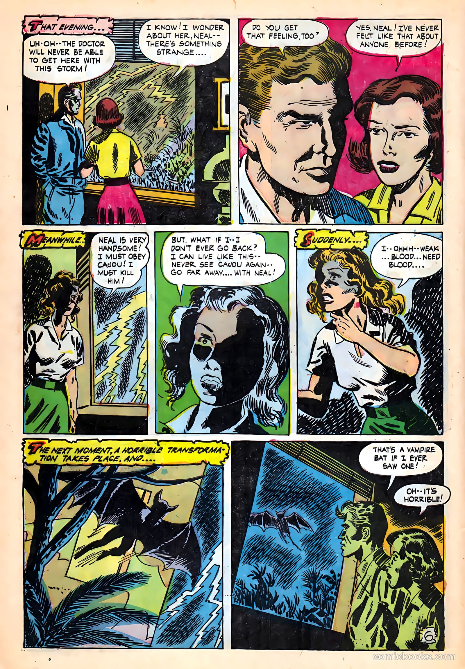 Out of the Shadows #8 (1953) — page 8 of 36
