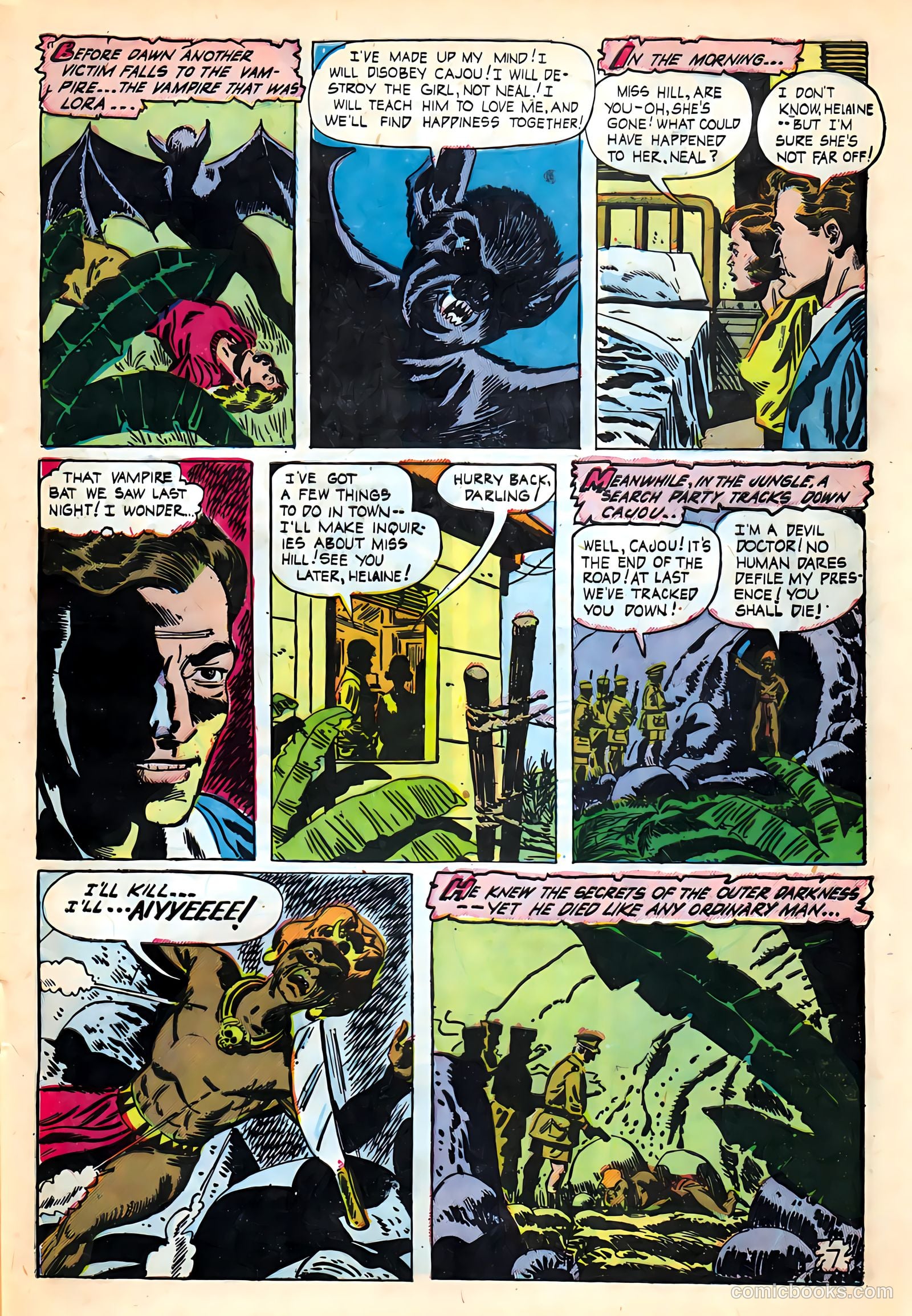 Out of the Shadows #8 (1953) — page 9 of 36