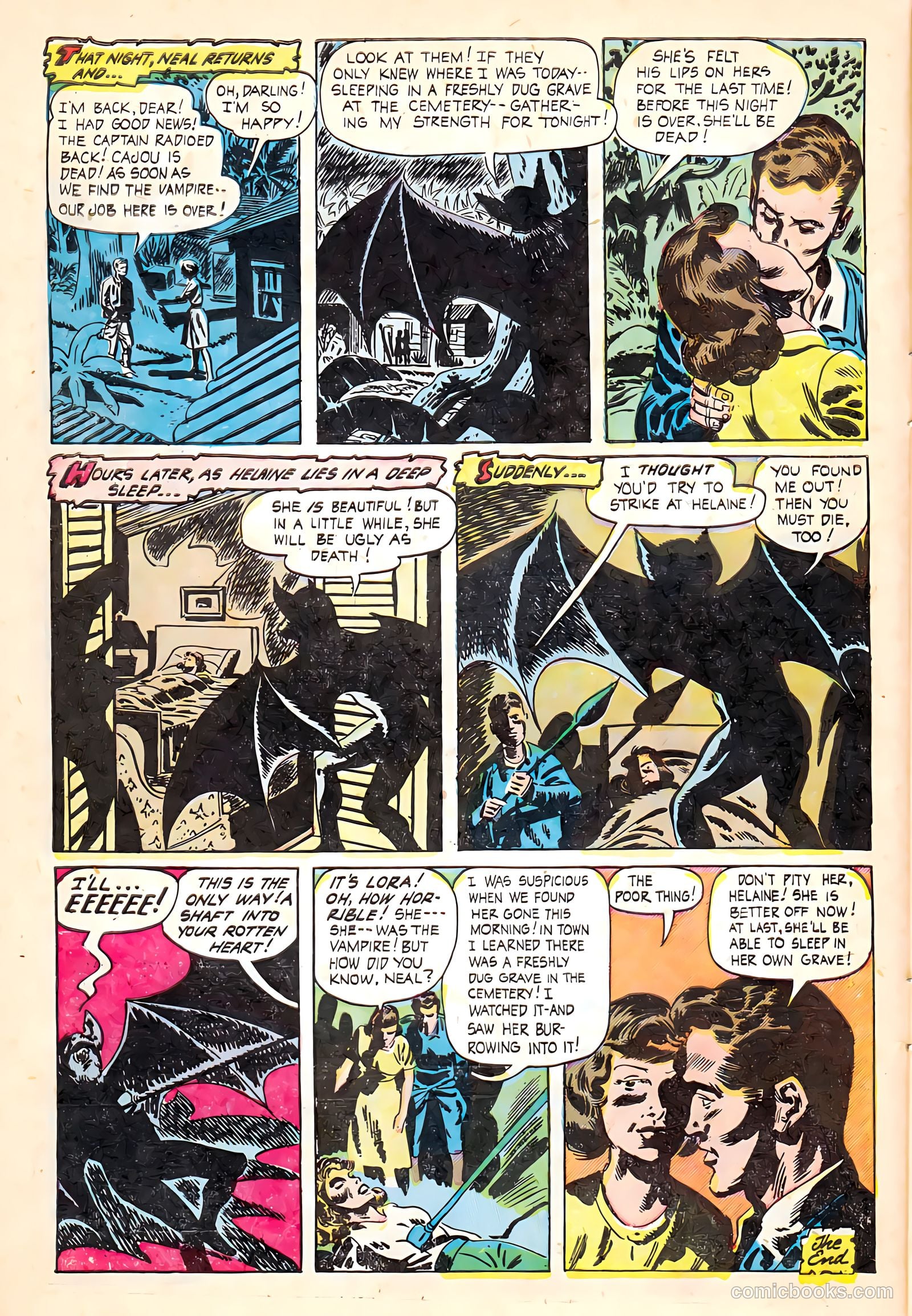 Out of the Shadows #8 (1953) — page 10 of 36