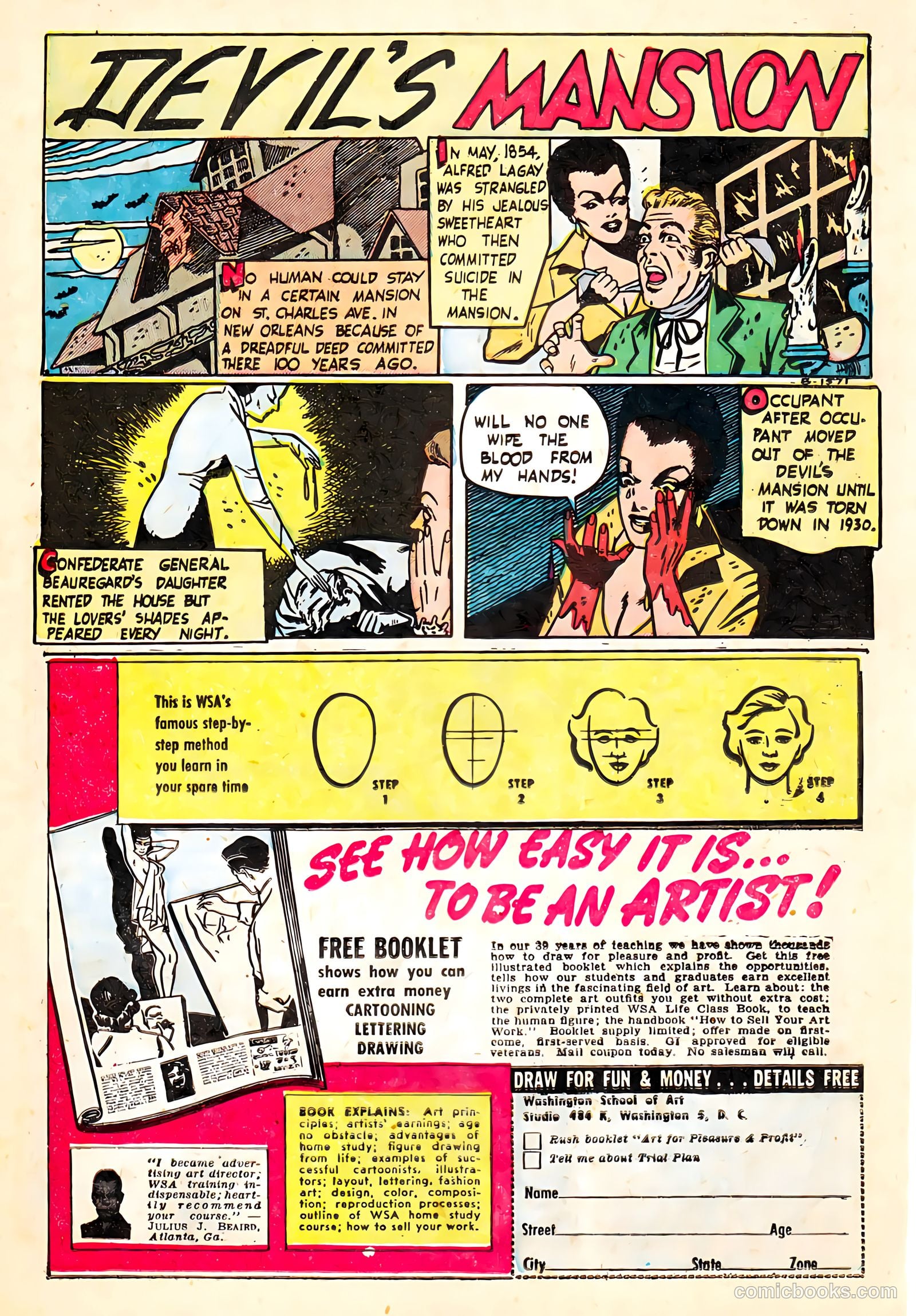 Out of the Shadows #8 (1953) — page 11 of 36