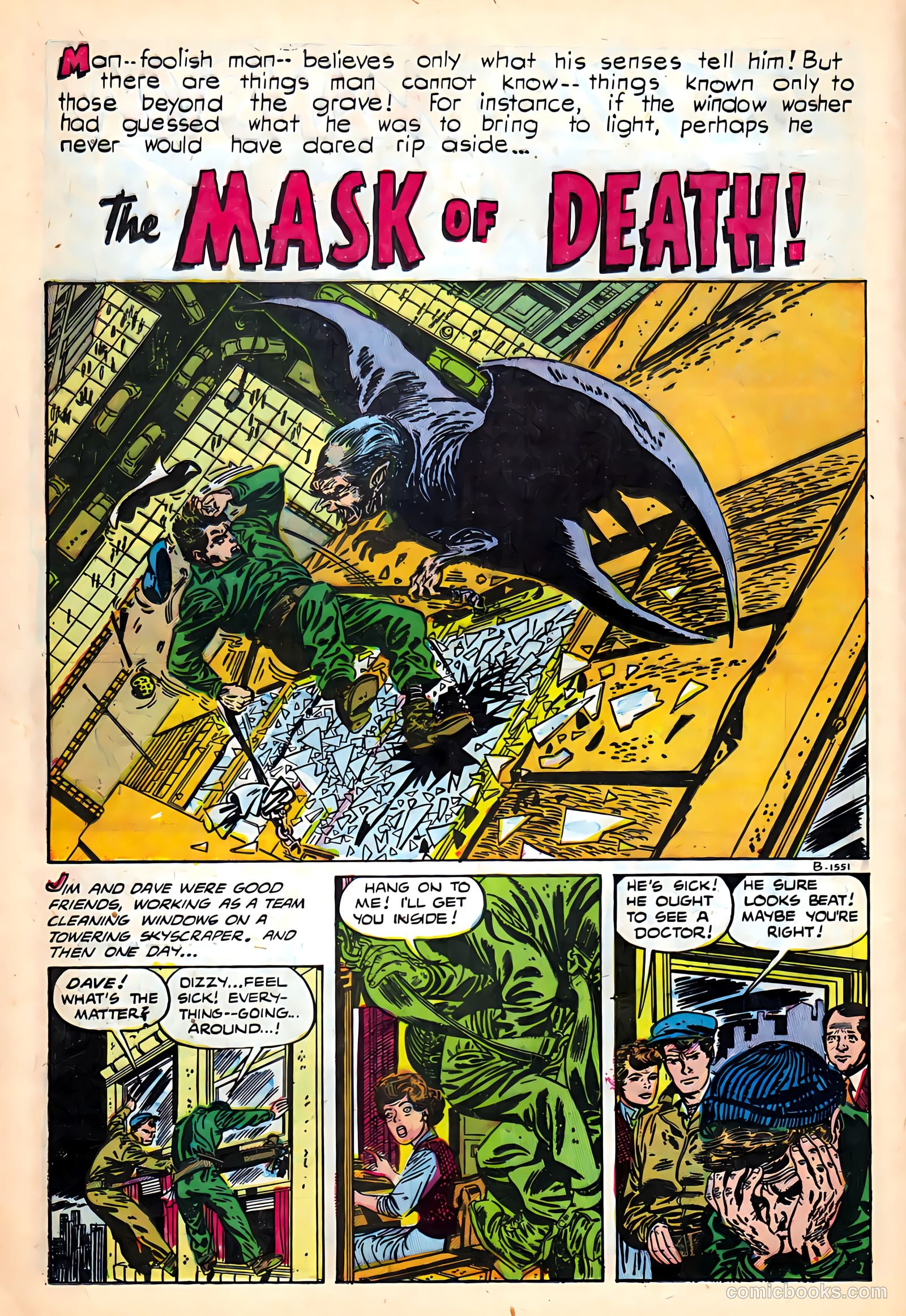 Out of the Shadows #8 (1953) — page 12 of 36
