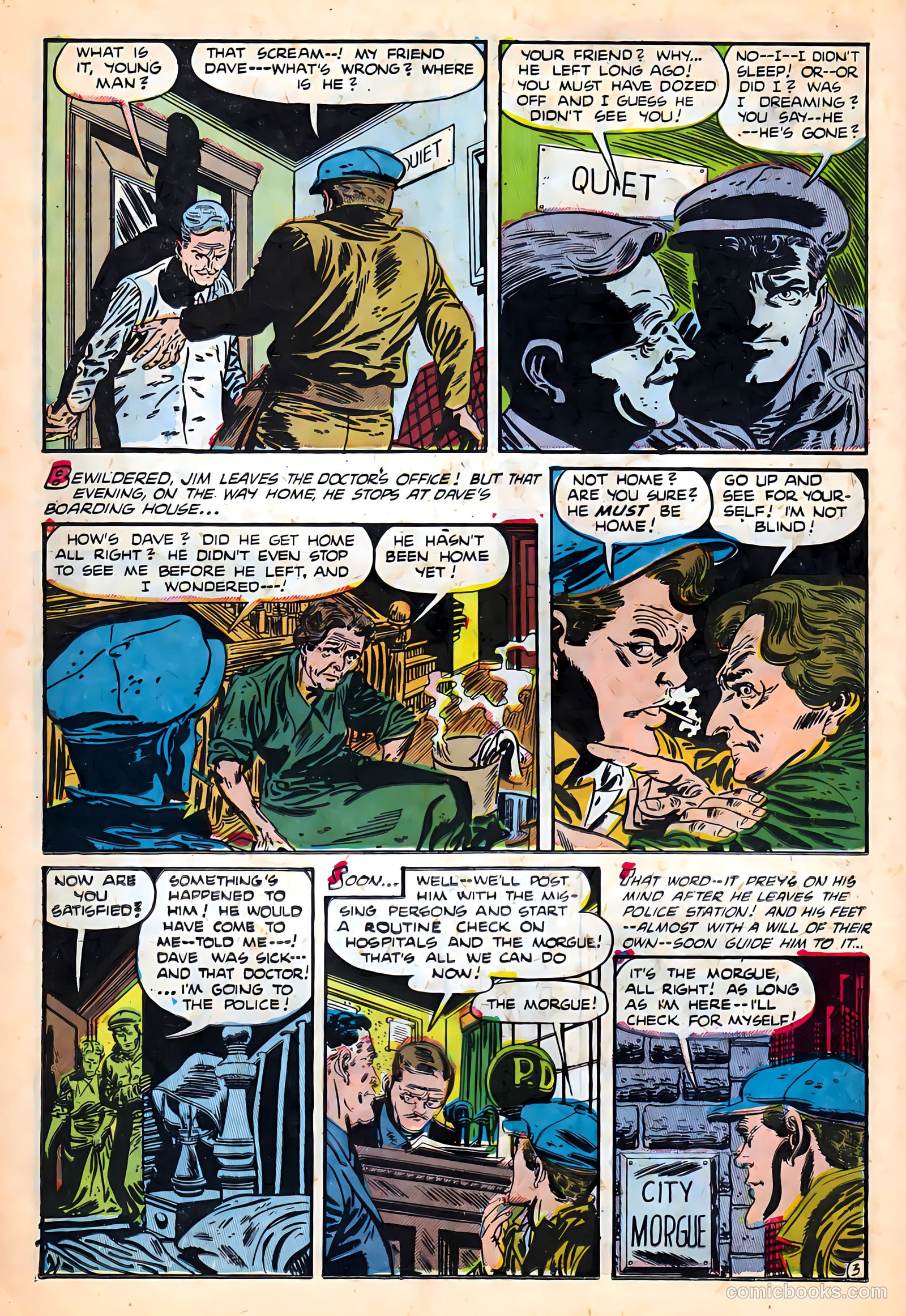 Out of the Shadows #8 (1953) — page 14 of 36