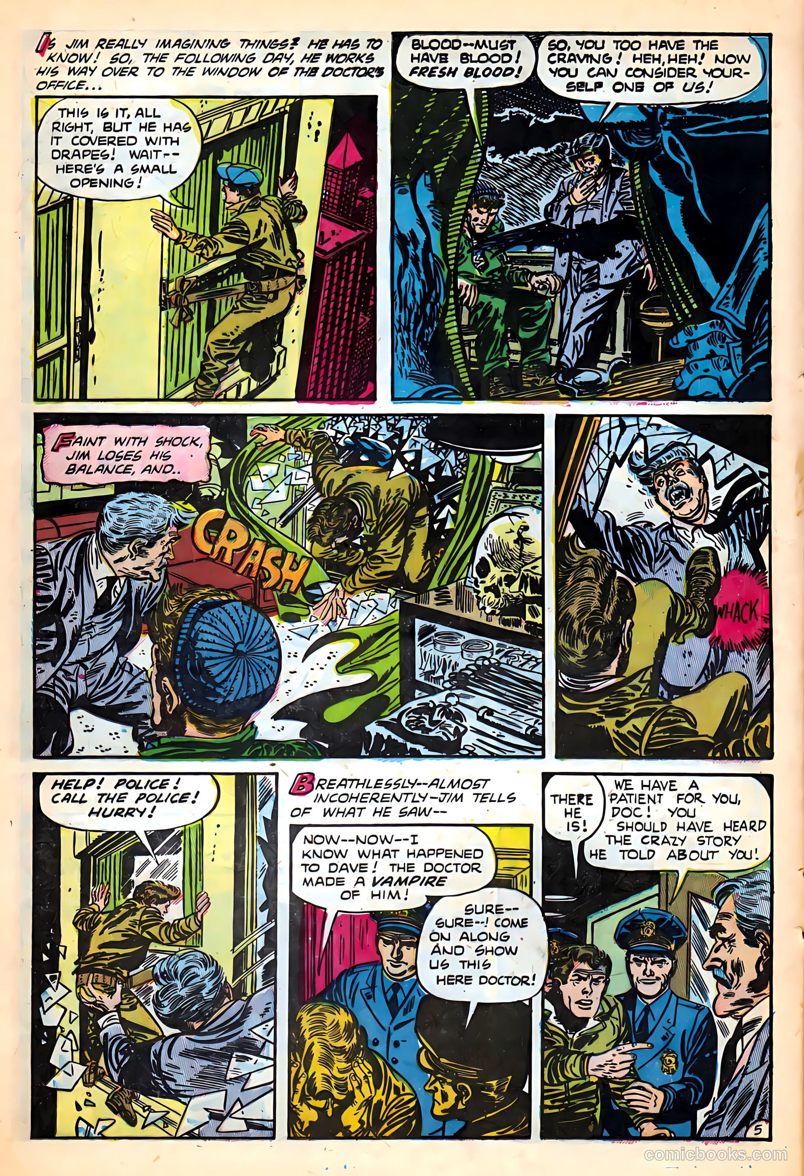 Out of the Shadows #8 (1953) — page 16 of 36