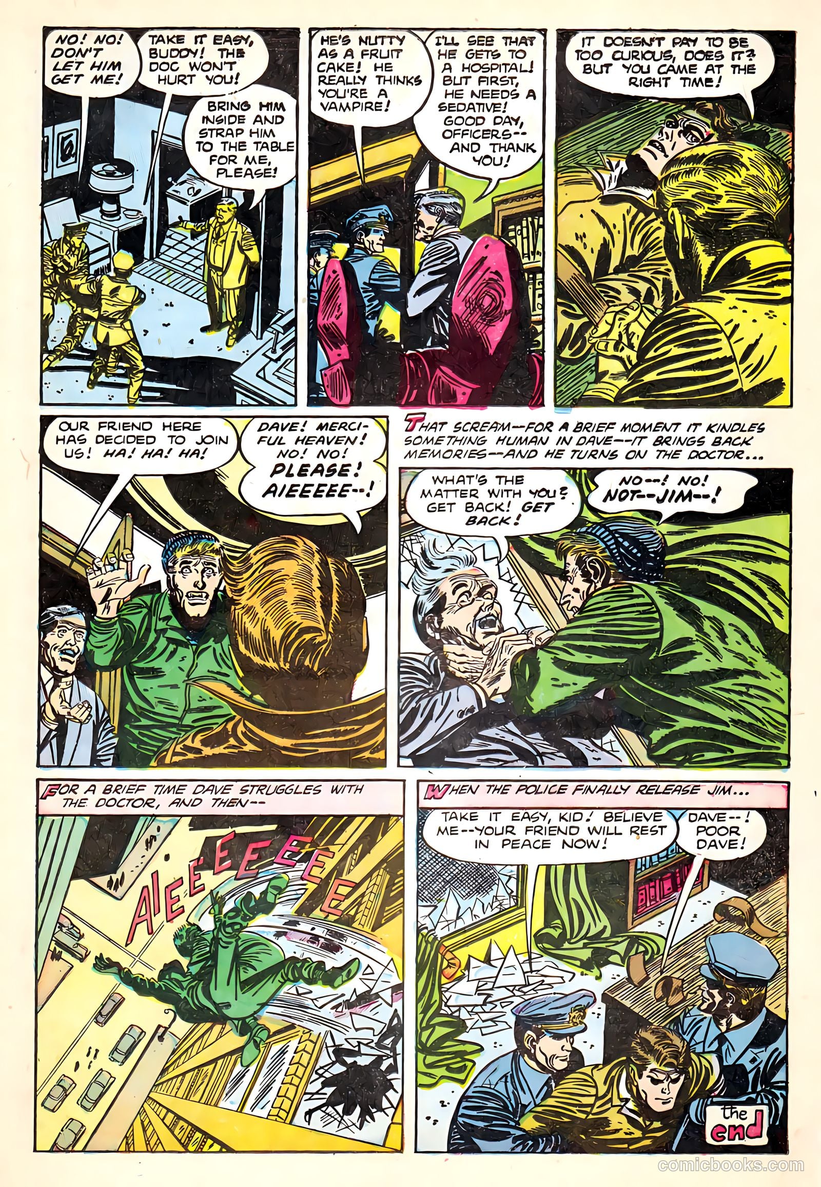 Out of the Shadows #8 (1953) — page 17 of 36