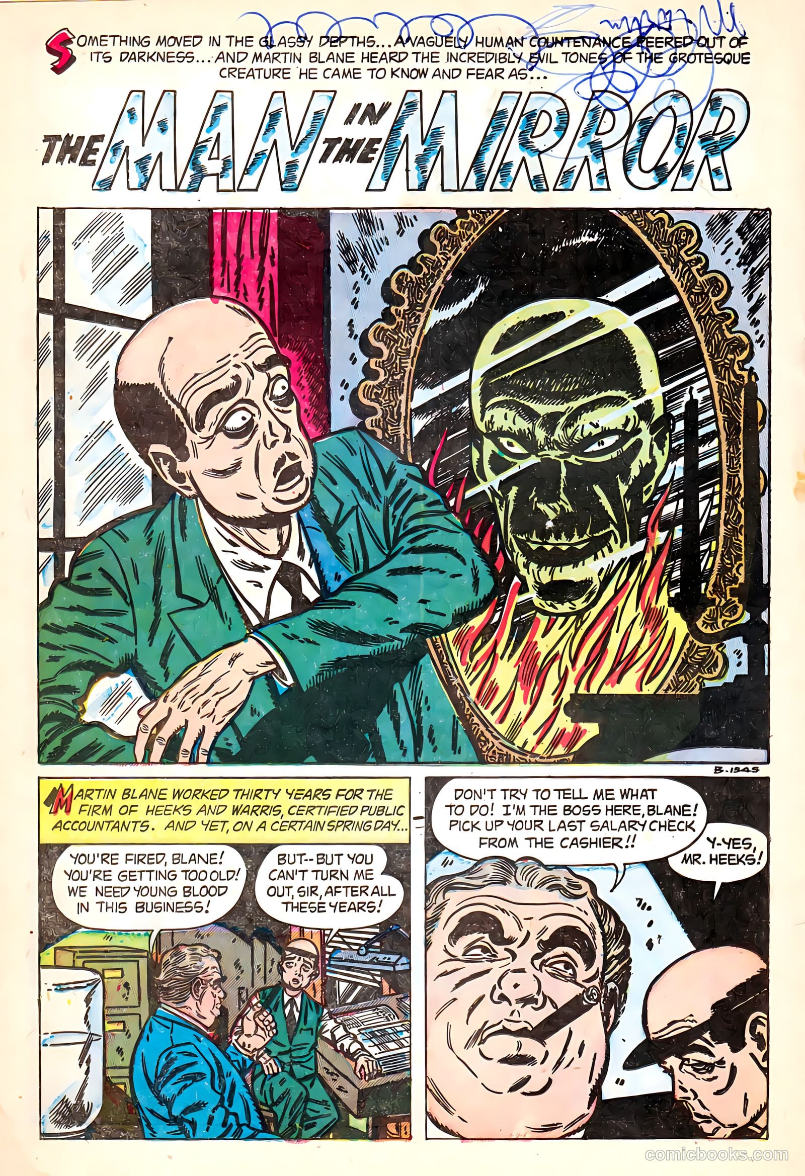Out of the Shadows #8 (1953) — page 20 of 36