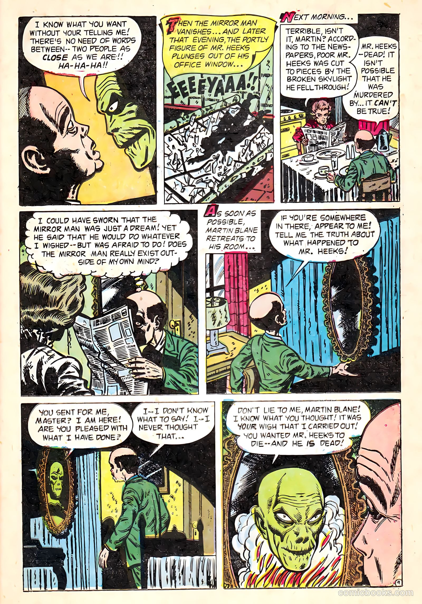 Out of the Shadows #8 (1953) — page 23 of 36