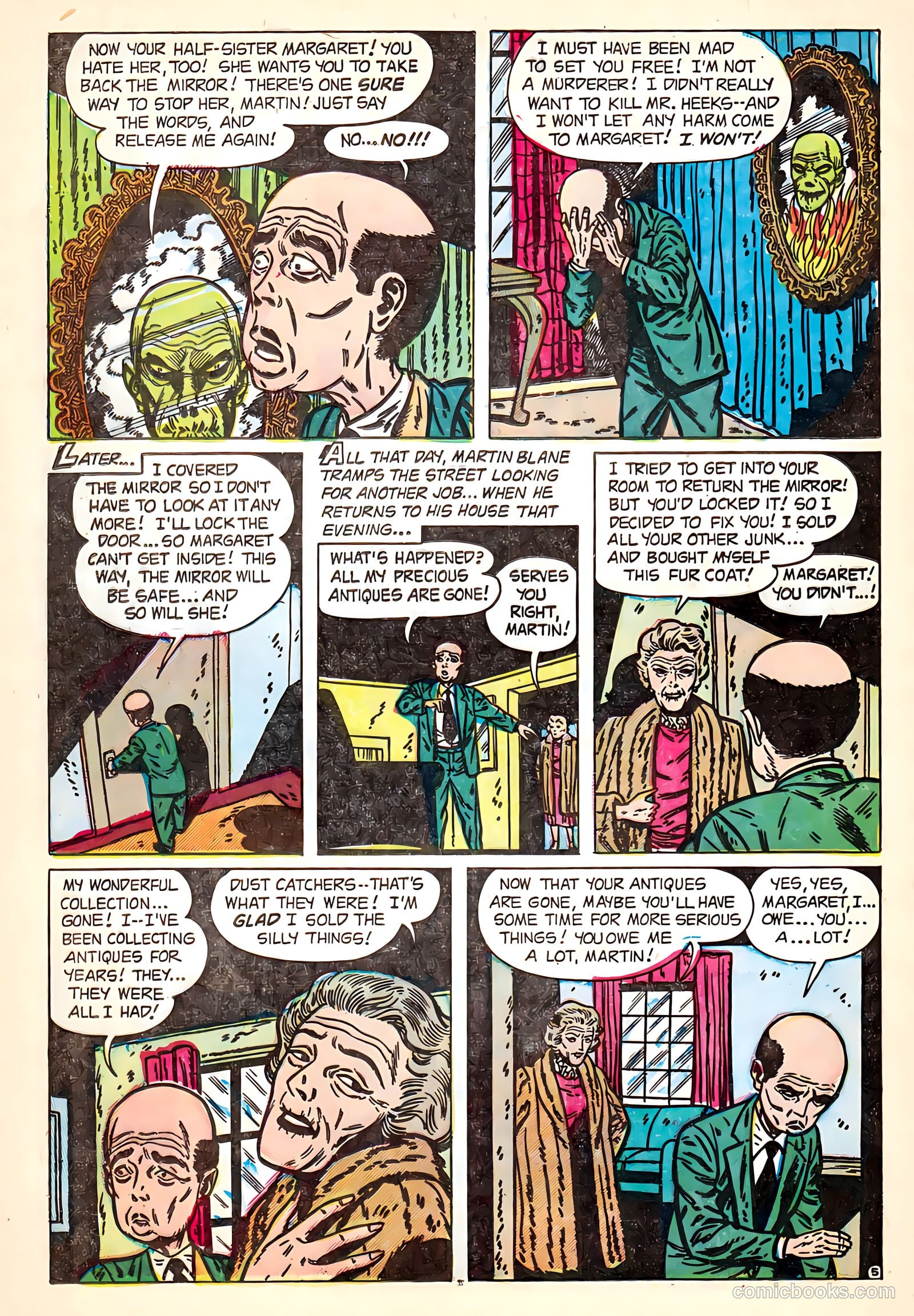 Out of the Shadows #8 (1953) — page 24 of 36