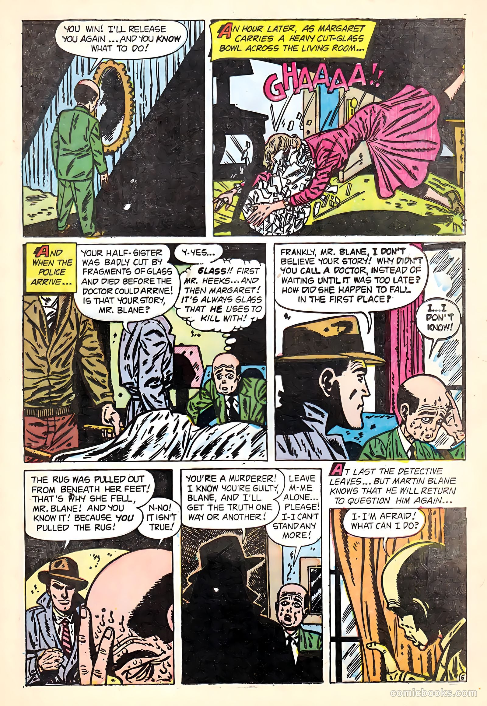Out of the Shadows #8 (1953) — page 25 of 36