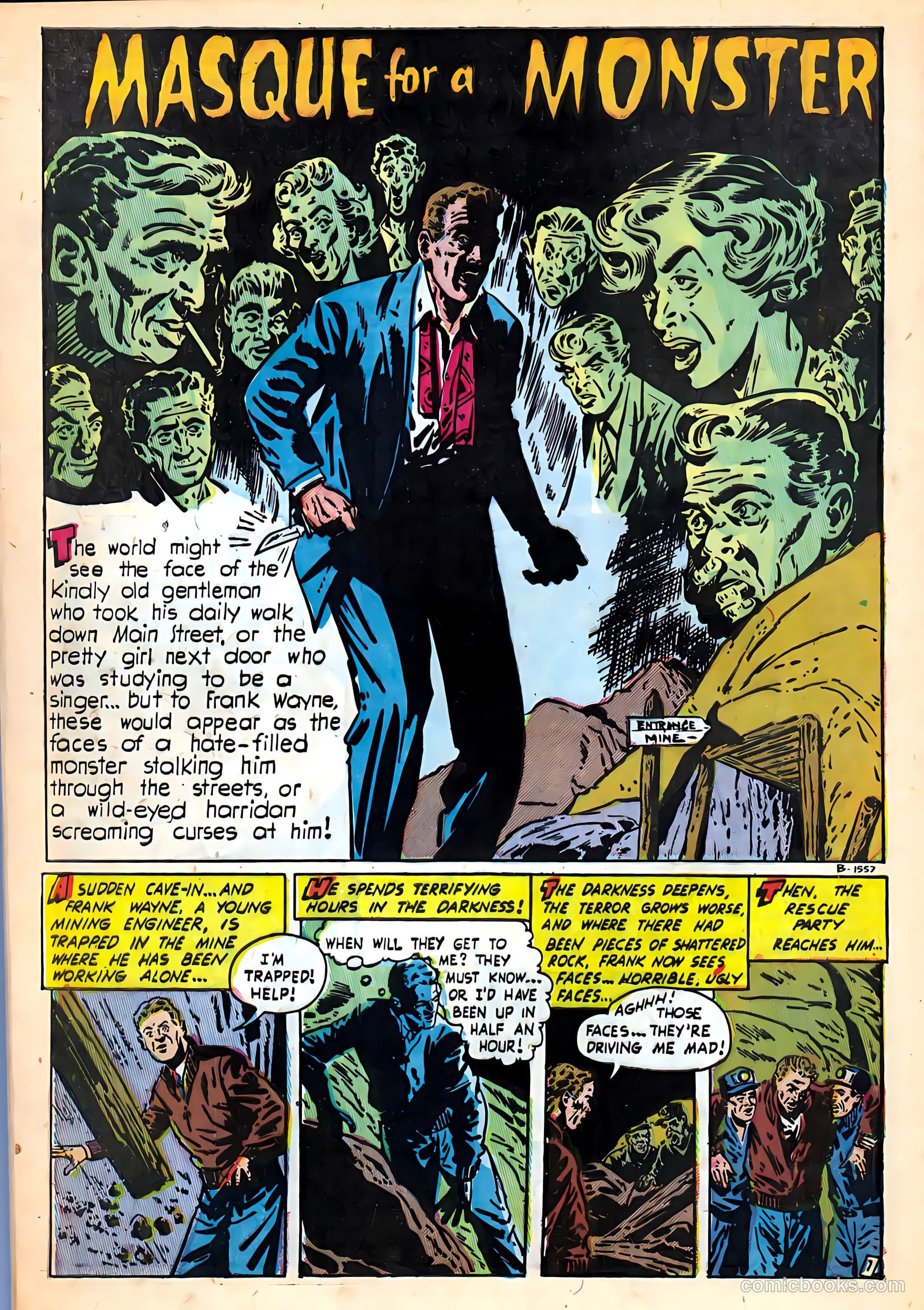 Out of the Shadows #8 (1953) — page 28 of 36