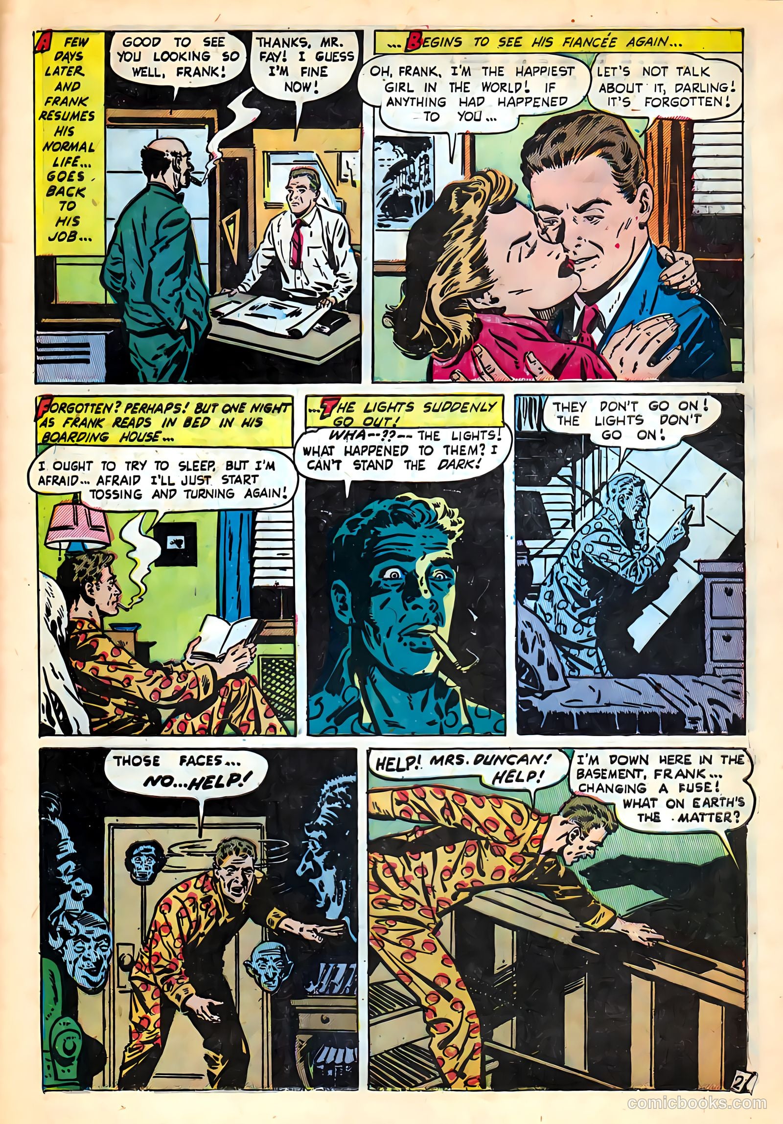 Out of the Shadows #8 (1953) — page 29 of 36
