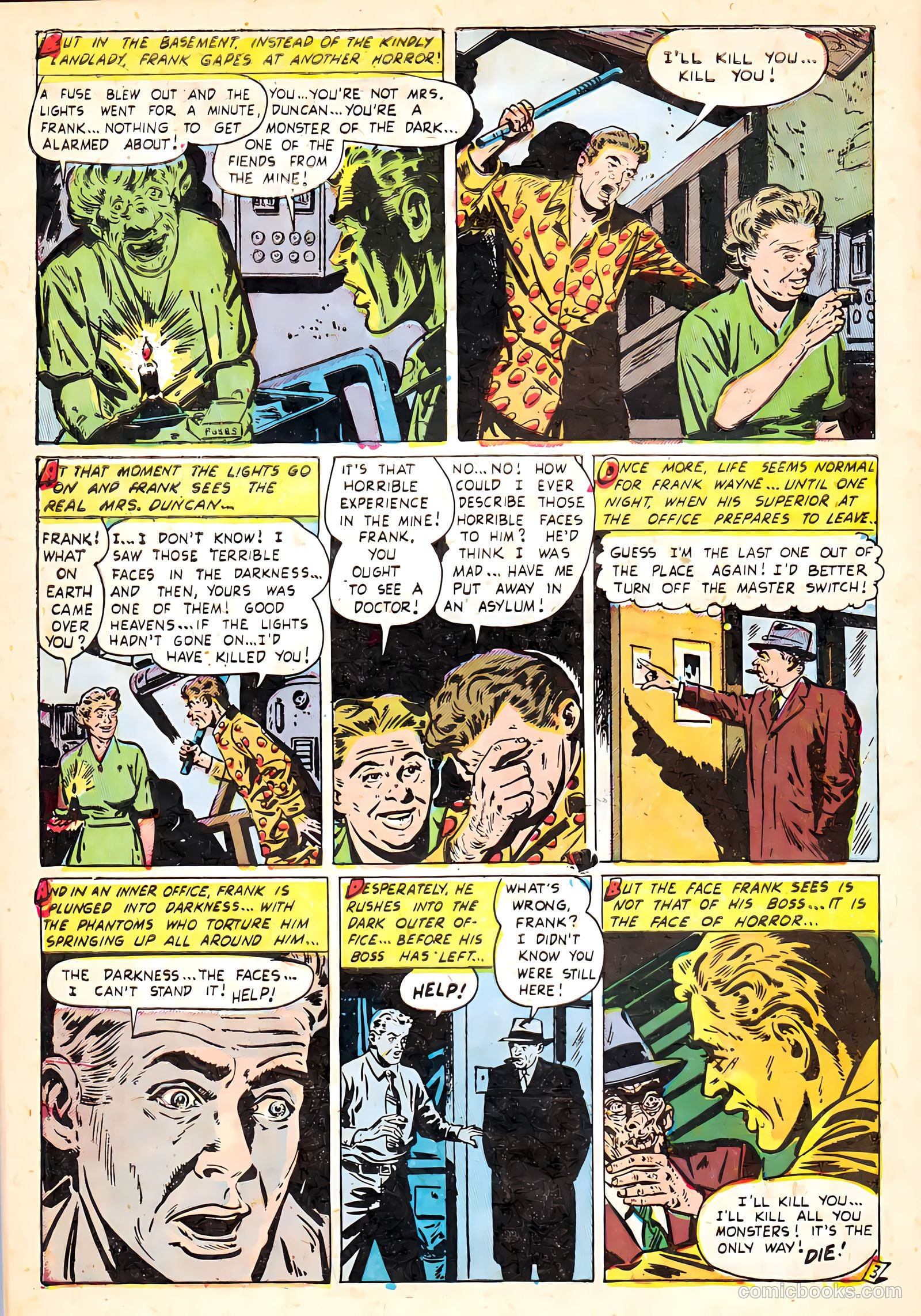 Out of the Shadows #8 (1953) — page 30 of 36