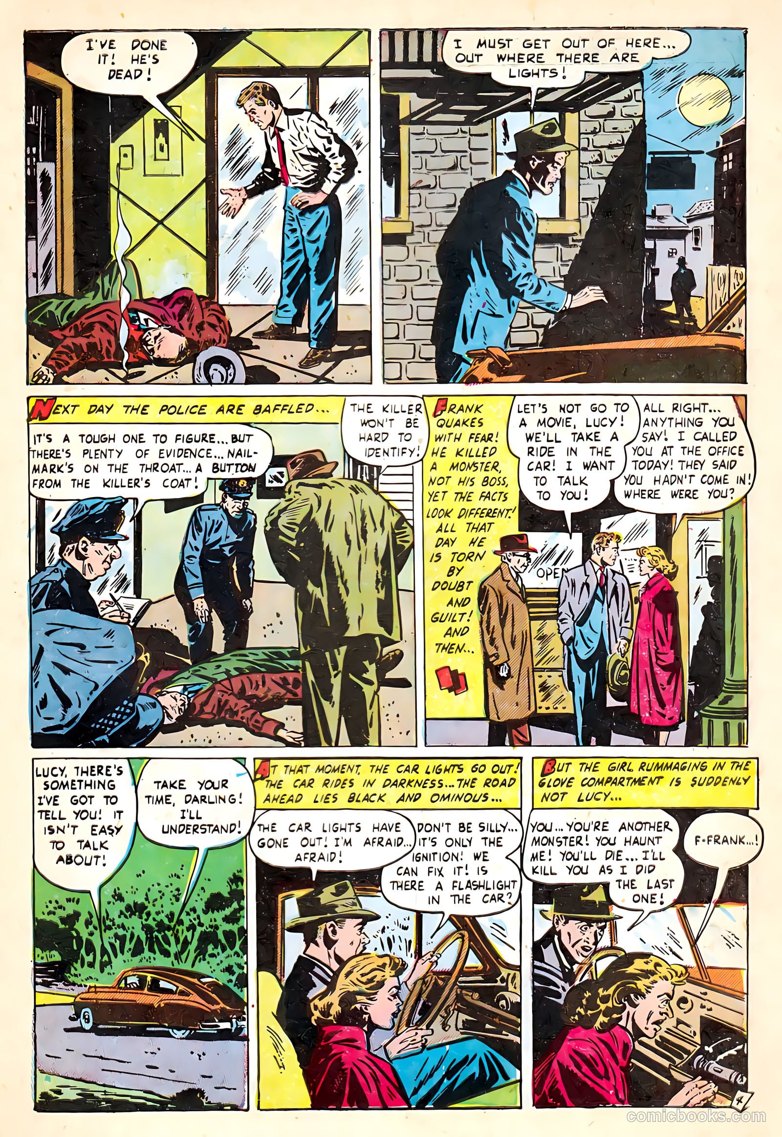 Out of the Shadows #8 (1953) — page 31 of 36