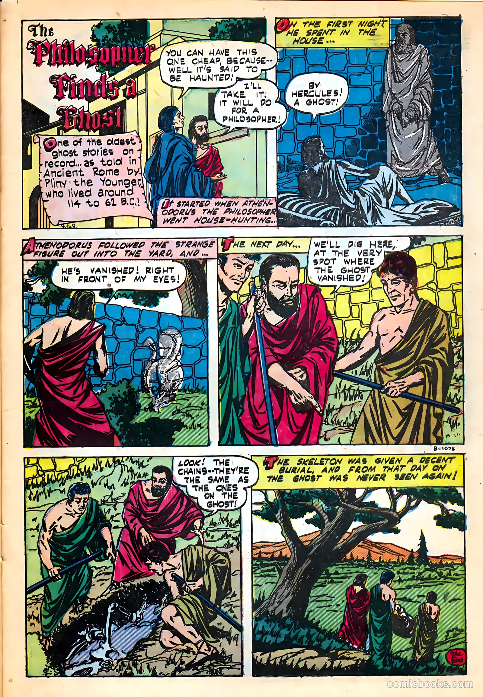 Out of the Shadows #8 (1953) — page 33 of 36
